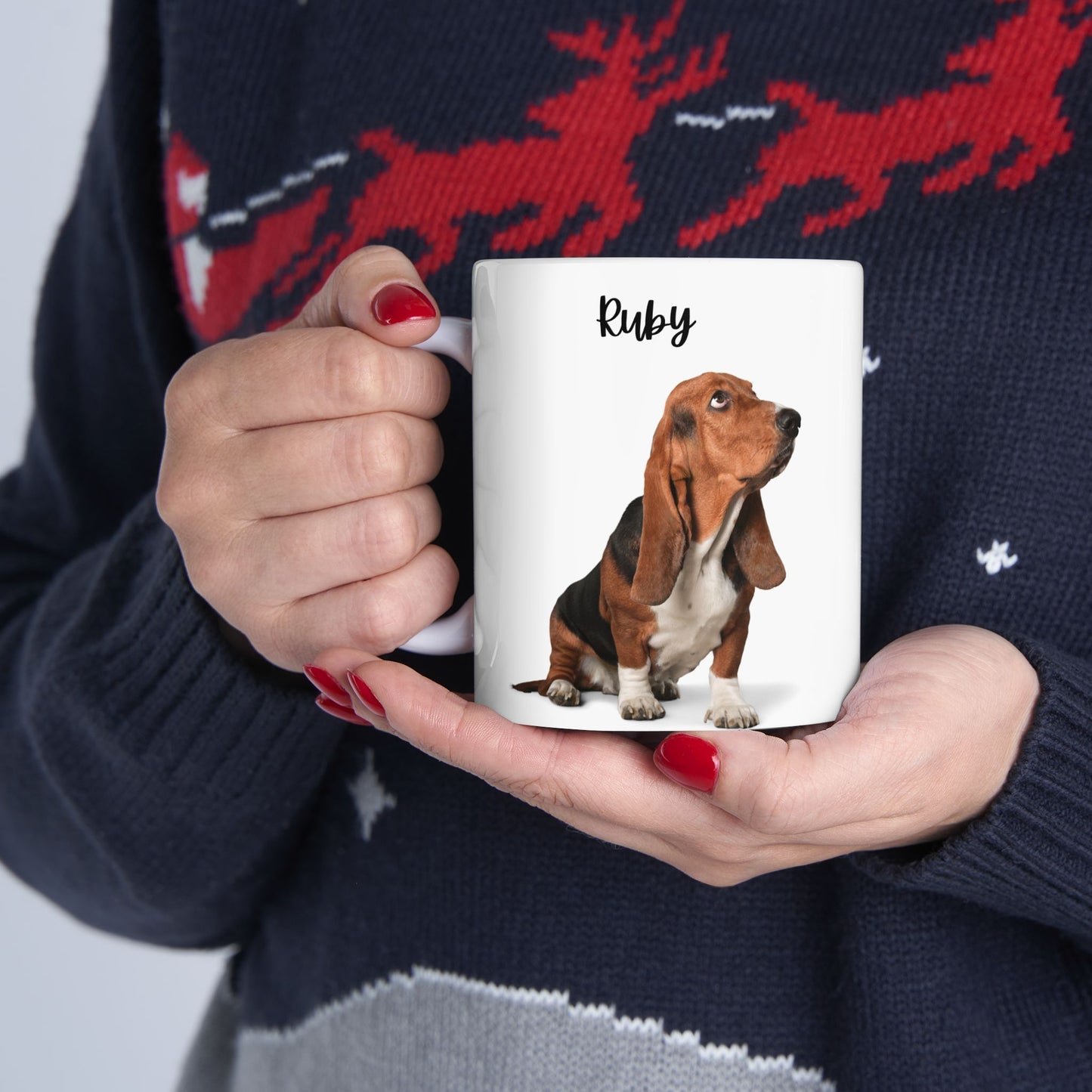 Personalised Ceramic Mug, Pet Lover Gift, Coffee Cup, Dog Owner Mug, Animal Lover Gift - 14180