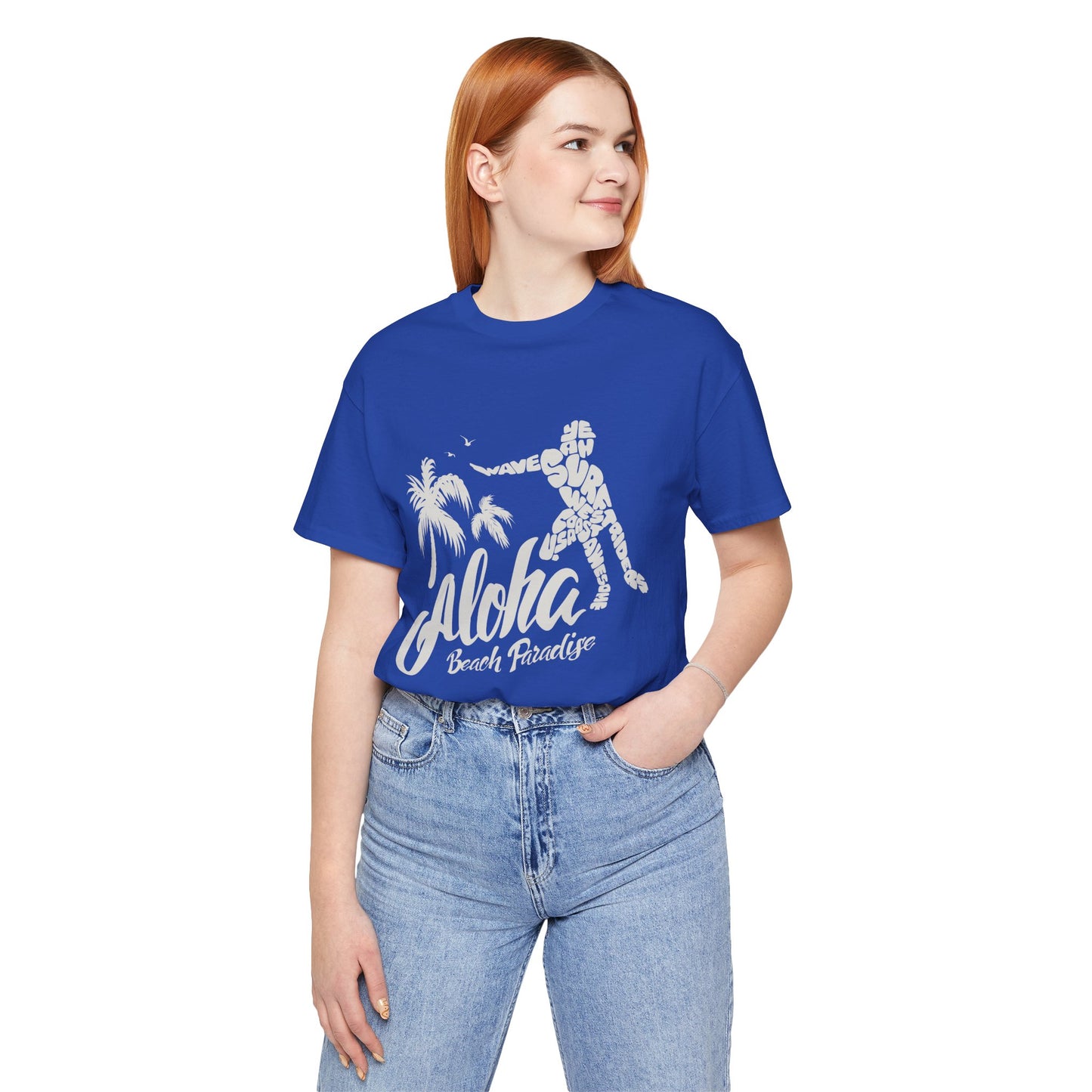 Aloha Beach Paradise - Unisex Jersey Short Sleeve Tee - 13180