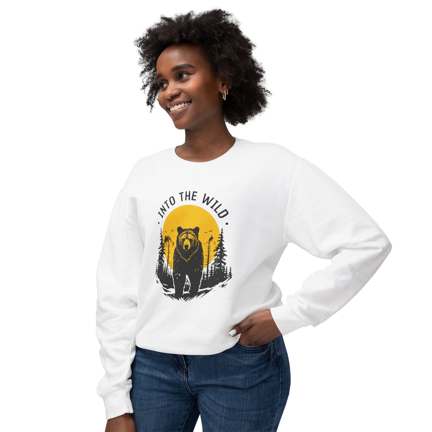 Into the Wild - Unisex Lightweight Crewneck Sweatshirt - 10620