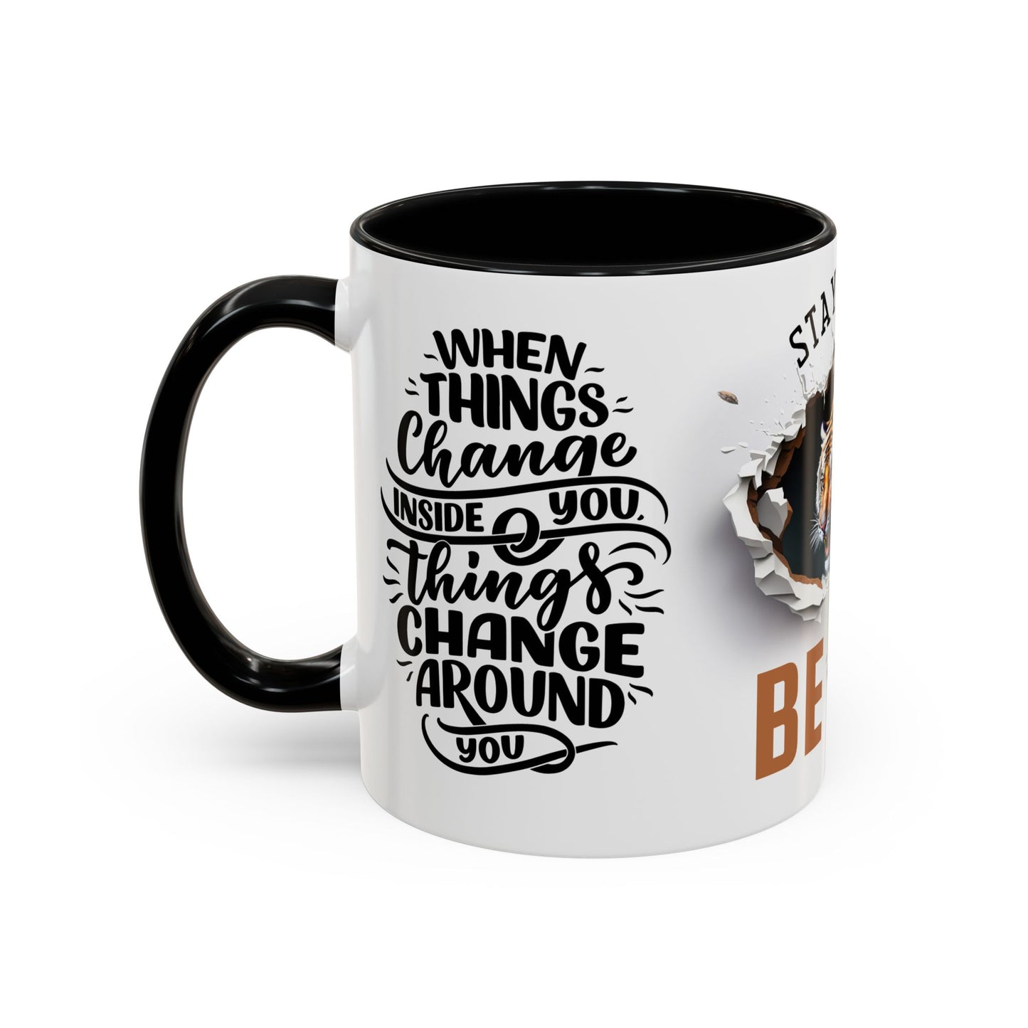 Stay Wild, Be Free - Accent Coffee Mug (11, 15oz)