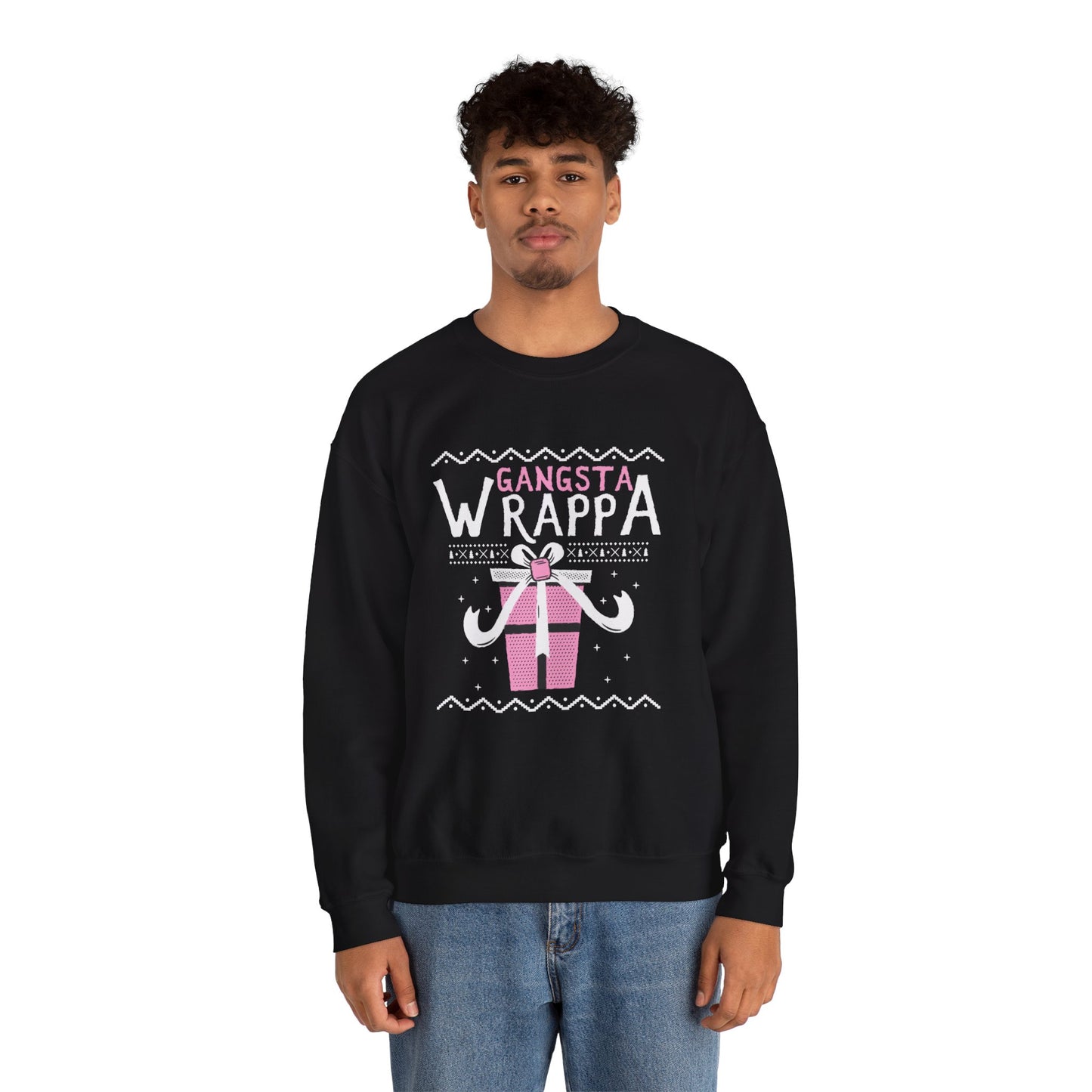 Gangsta Wrappa - Unisex Heavy Blend™ Crewneck Sweatshirt