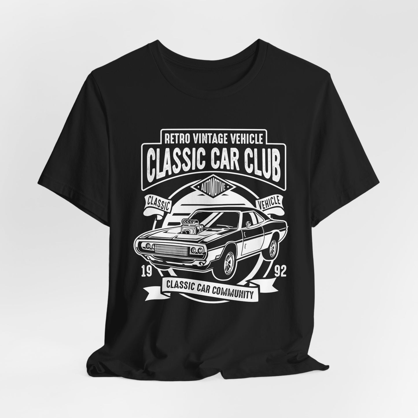 Retro Vintage Vehicle - Unisex Jersey Short Sleeve Tee - 12698