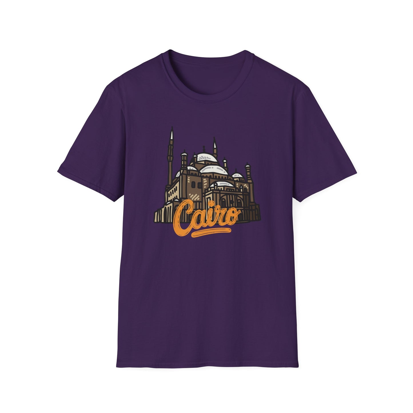 Cairo Unisex Softstyle T-Shirt – Perfect for Travelers and City Lovers - 12088