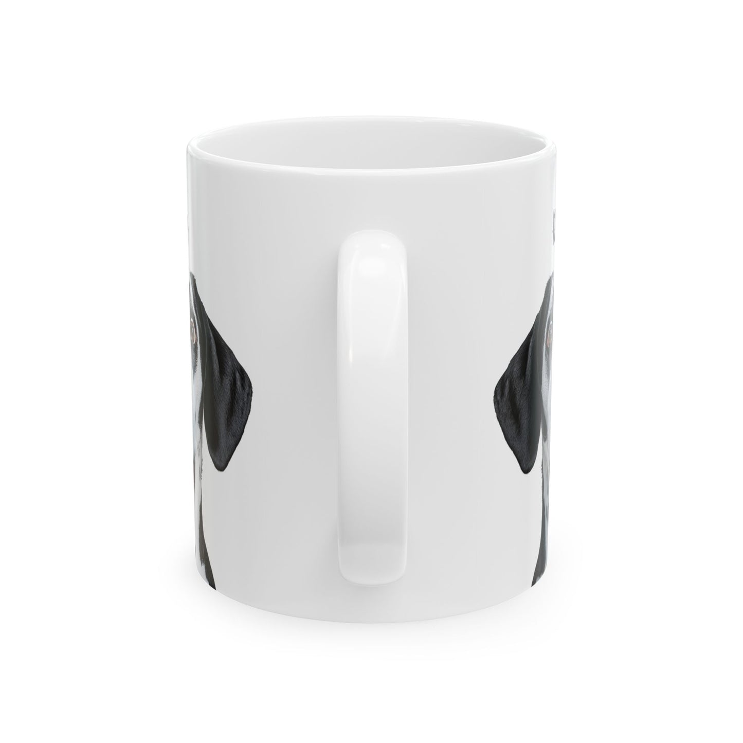 Personalized  Dog Ceramic Mug | Pet Lover Gift, Unique Coffee Cup, Dog Mom Mug, Customizable Pet Mug - 14158