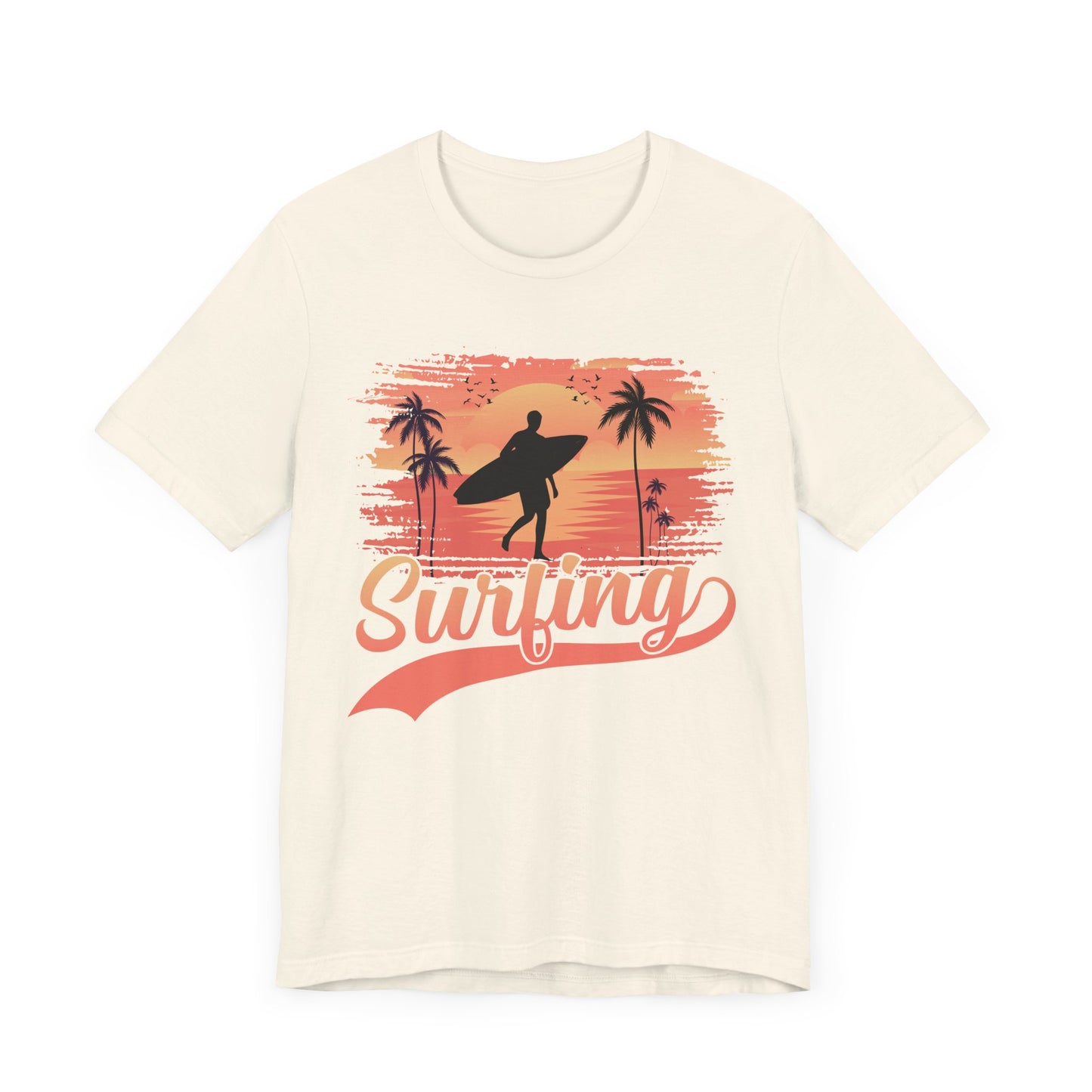 Surfing - Unisex Jersey Short Sleeve Tee - 13245