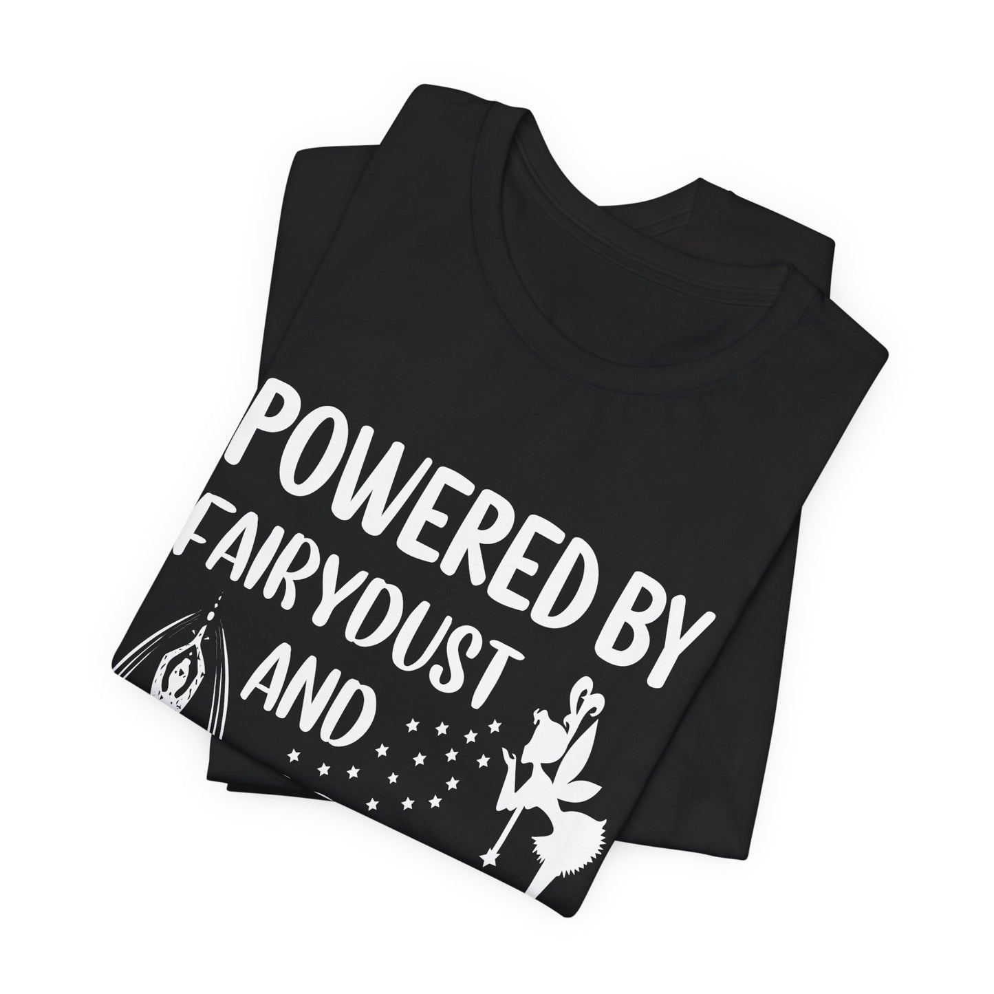 Powered By Fairydust & Yoga - Unisex Jersey Short Sleeve Tee