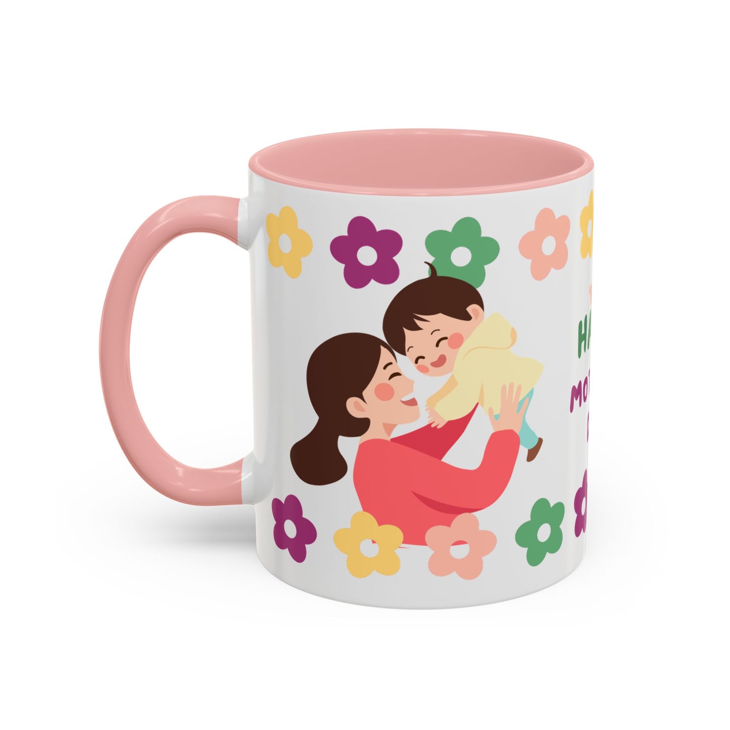 Happy Mother's Day Floral Accent Coffee Mug - 11/15oz - 12491