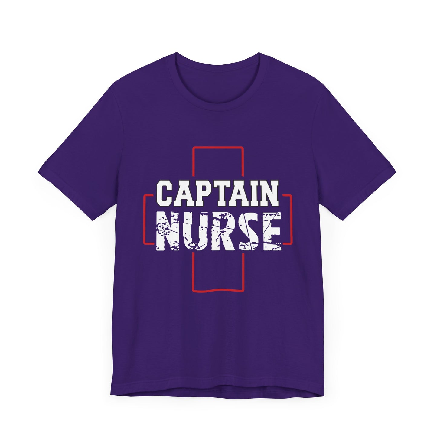 Captain Nurse - Unisex Jersey Short Sleeve Tee - 13262