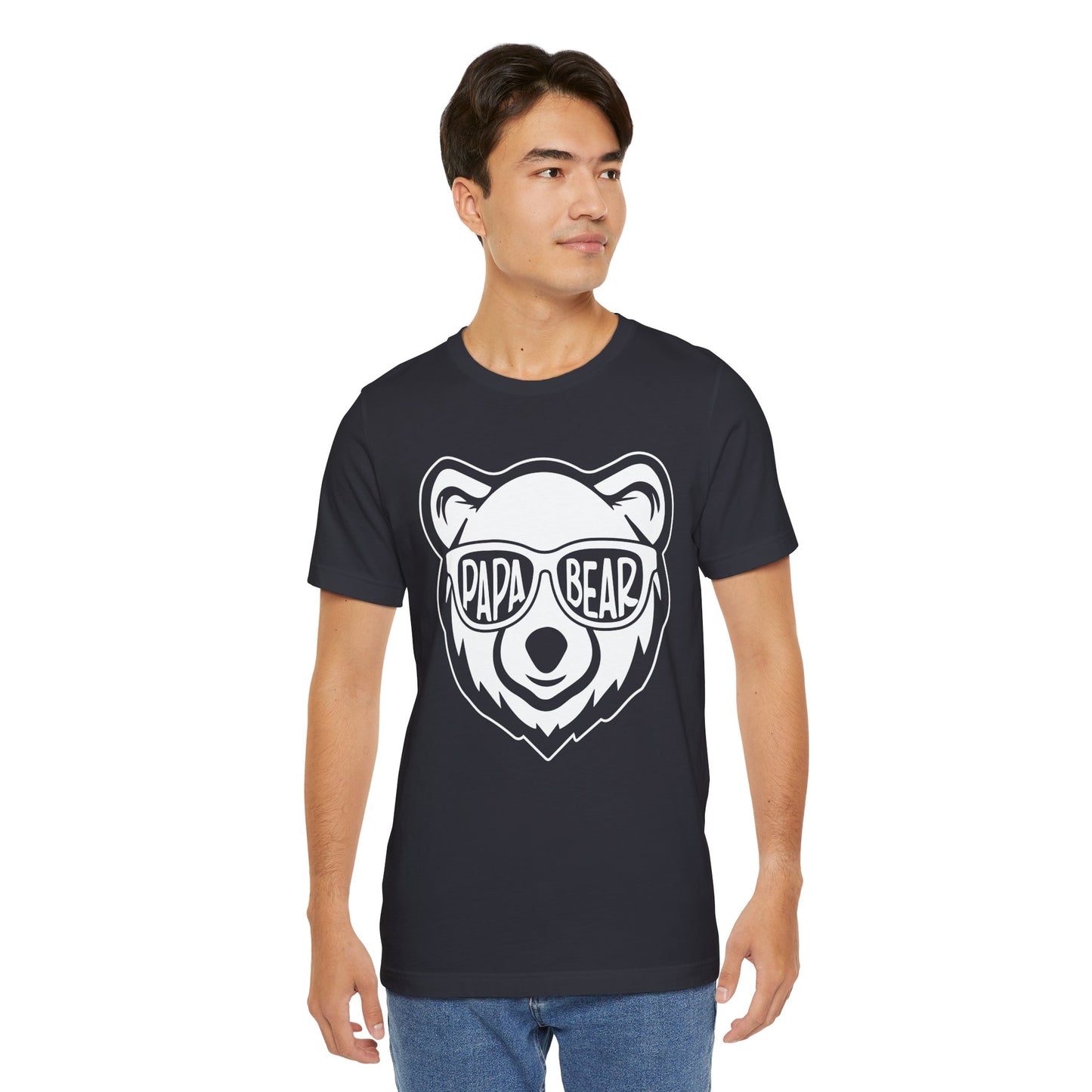 Papa Bear - Unisex Jersey Short Sleeve Tee - 13701
