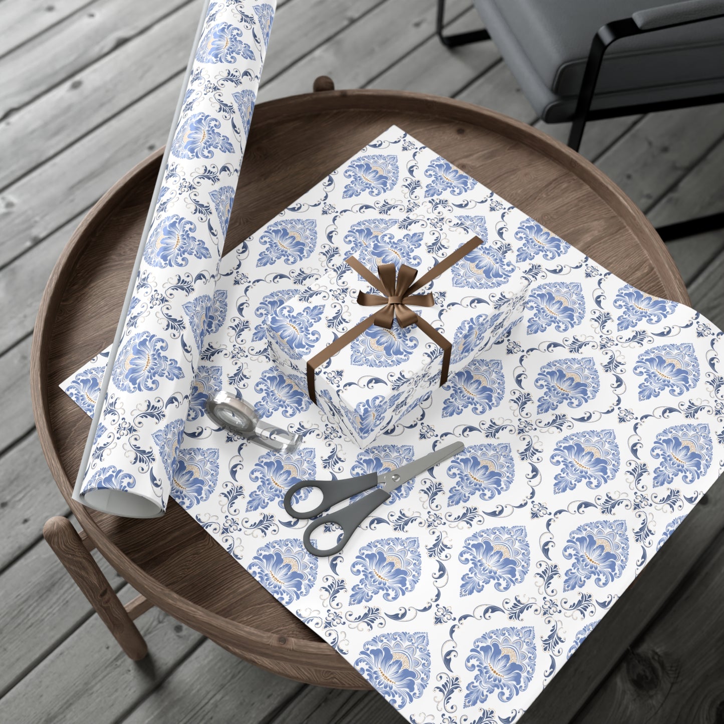 Light Blue Pattern - Gift Wrap Papers - 10311
