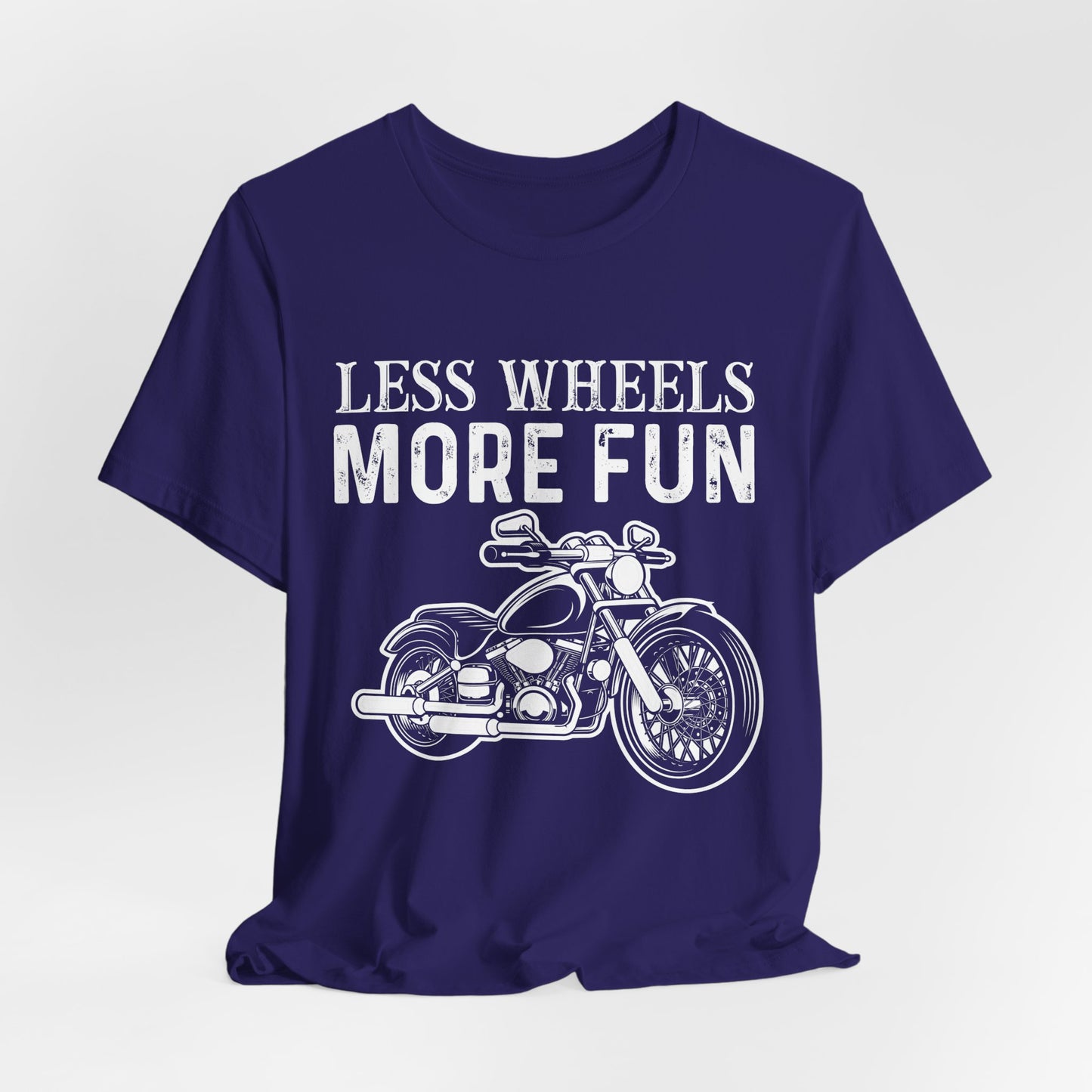 Less Wheels More Fun - Unisex Jersey Short Sleeve Tee - 13375
