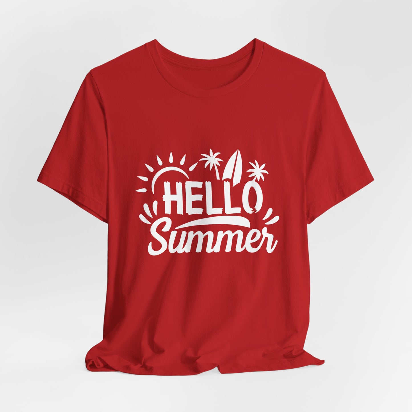 Hello Summer - Unisex Jersey Short Sleeve Tee - 13098