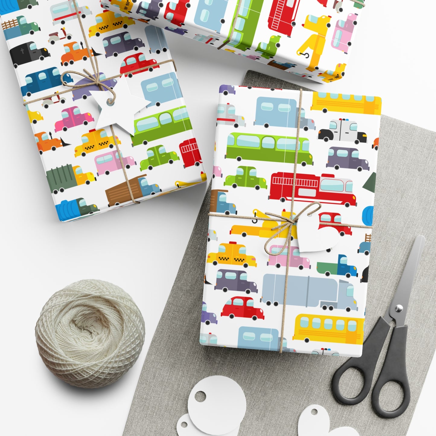 Toy Cars - Gift Wrap Papers - 10377