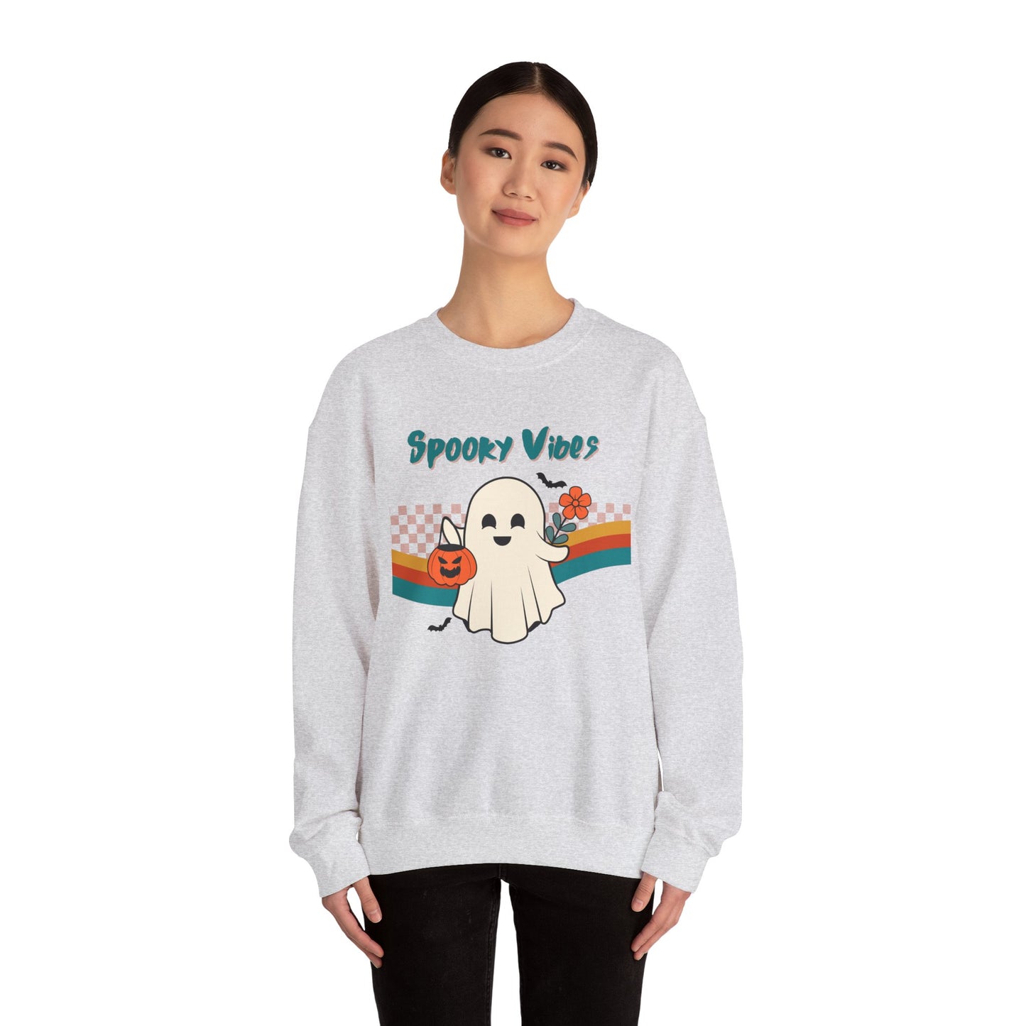 Spooky Vibes - Unisex Heavy Blend™ Crewneck Sweatshirt