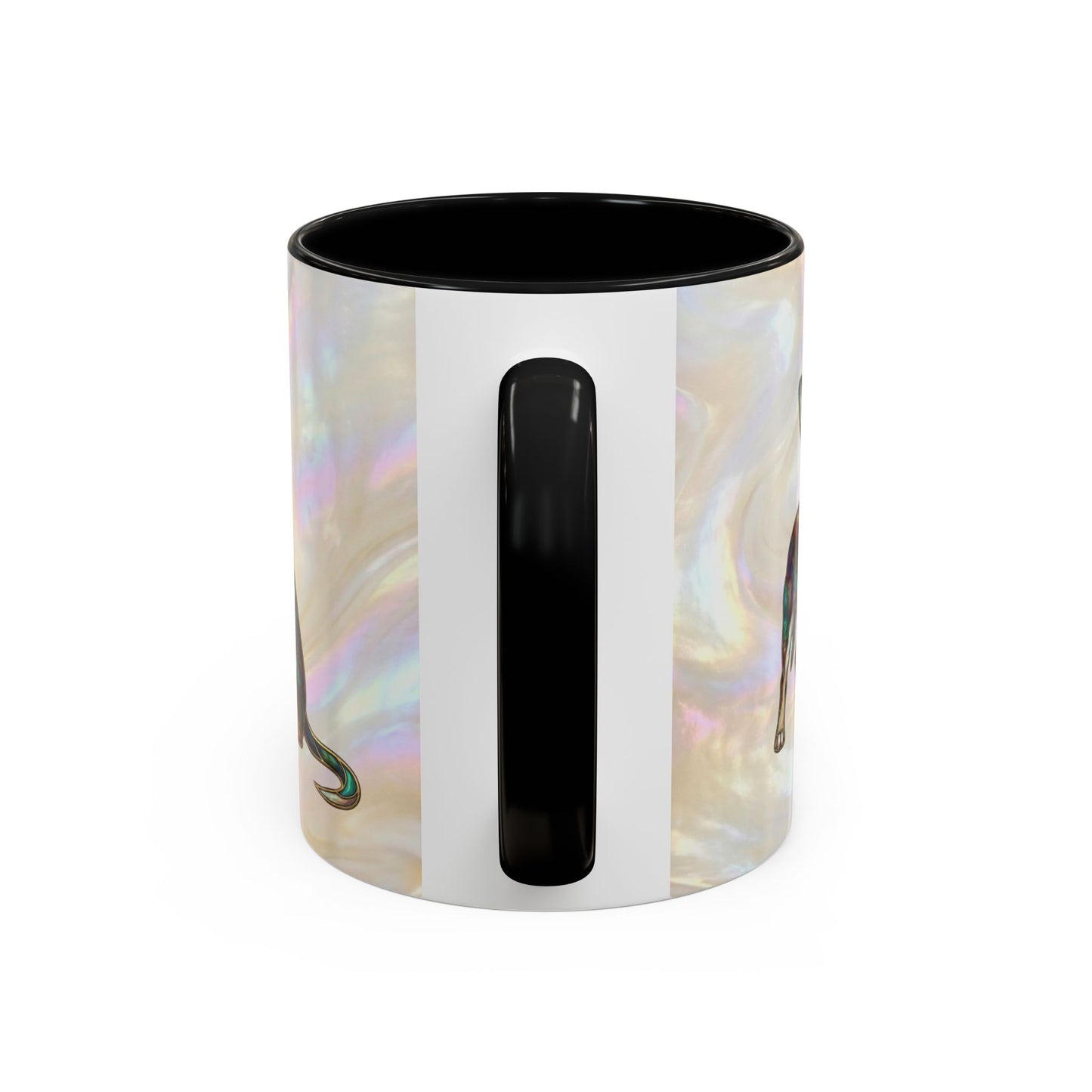 Chihuahua Accent Coffee Mug -Stained Glass Style (11/15oz) - 14625
