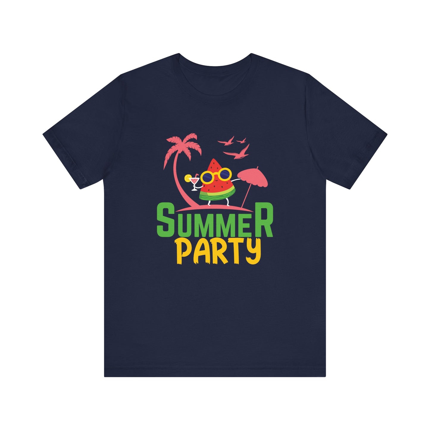 Summer Party - Unisex Jersey Short Sleeve Tee - 13093