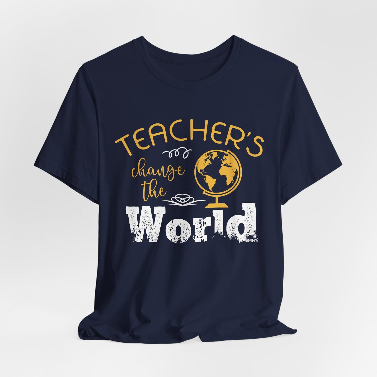 Teachers Change The World - Unisex Jersey Short Sleeve Tee - 13432