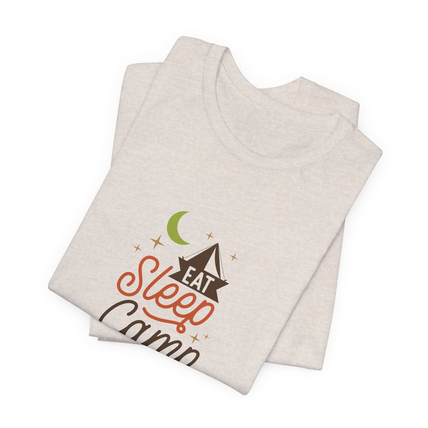 Eat Sleep Camp - Unisex Jersey Short Sleeve Tee - 10568