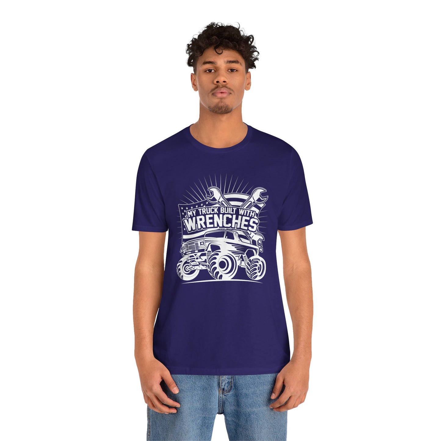 My Truck Built With Wrenches - Unisex Jersey Short Sleeve Tee - 12606