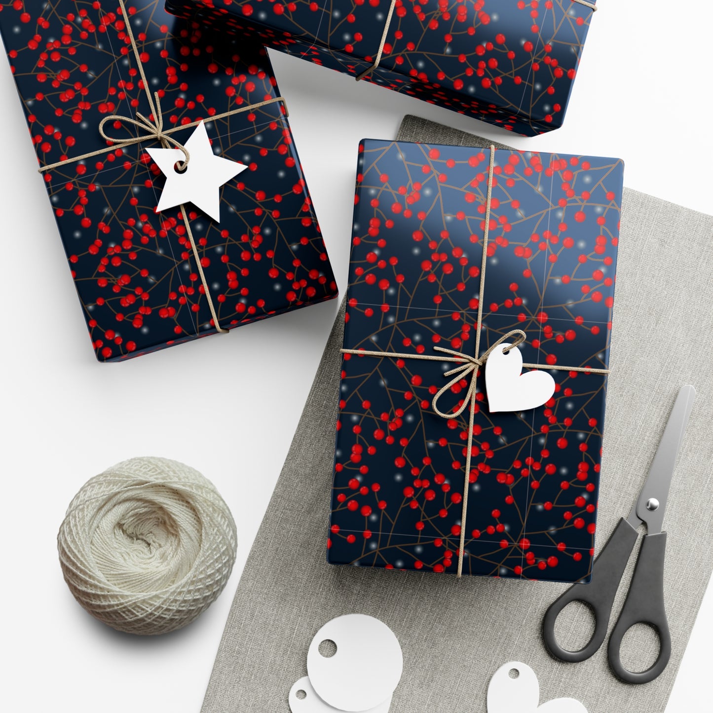 Winter Cherry - Gift Wrap Papers - 10332