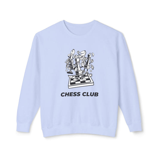 Chess Club - Unisex Lightweight Crewneck Sweatshirt - 10637