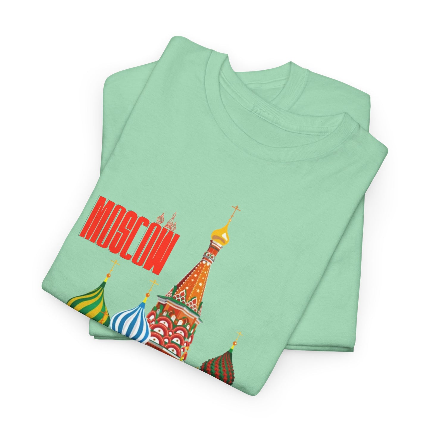 Moscow Graphic Unisex Heavy Cotton Tee - 12050