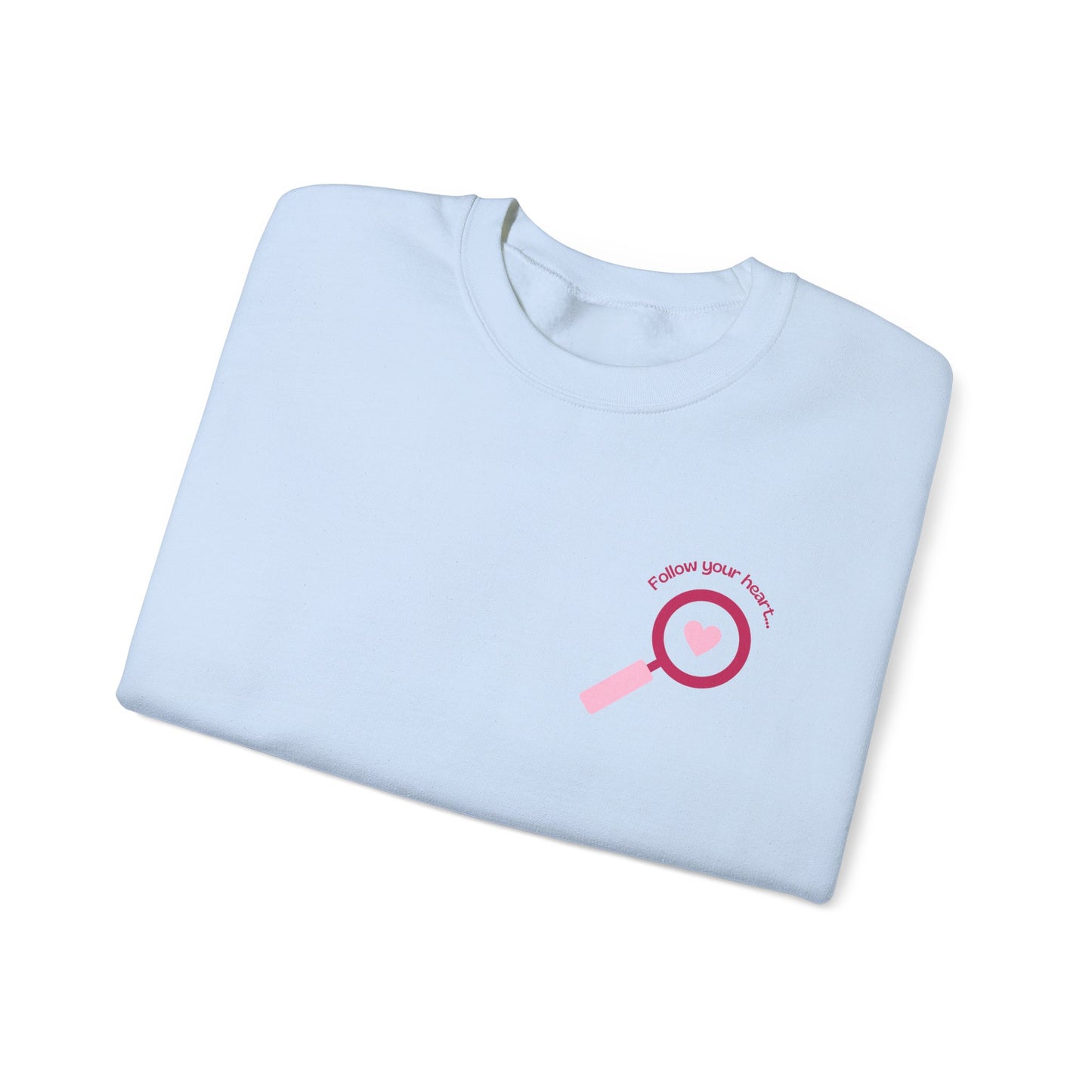 Follow Your Heart - Unisex Heavy Blend™ Crewneck Sweatshirt - 11621
