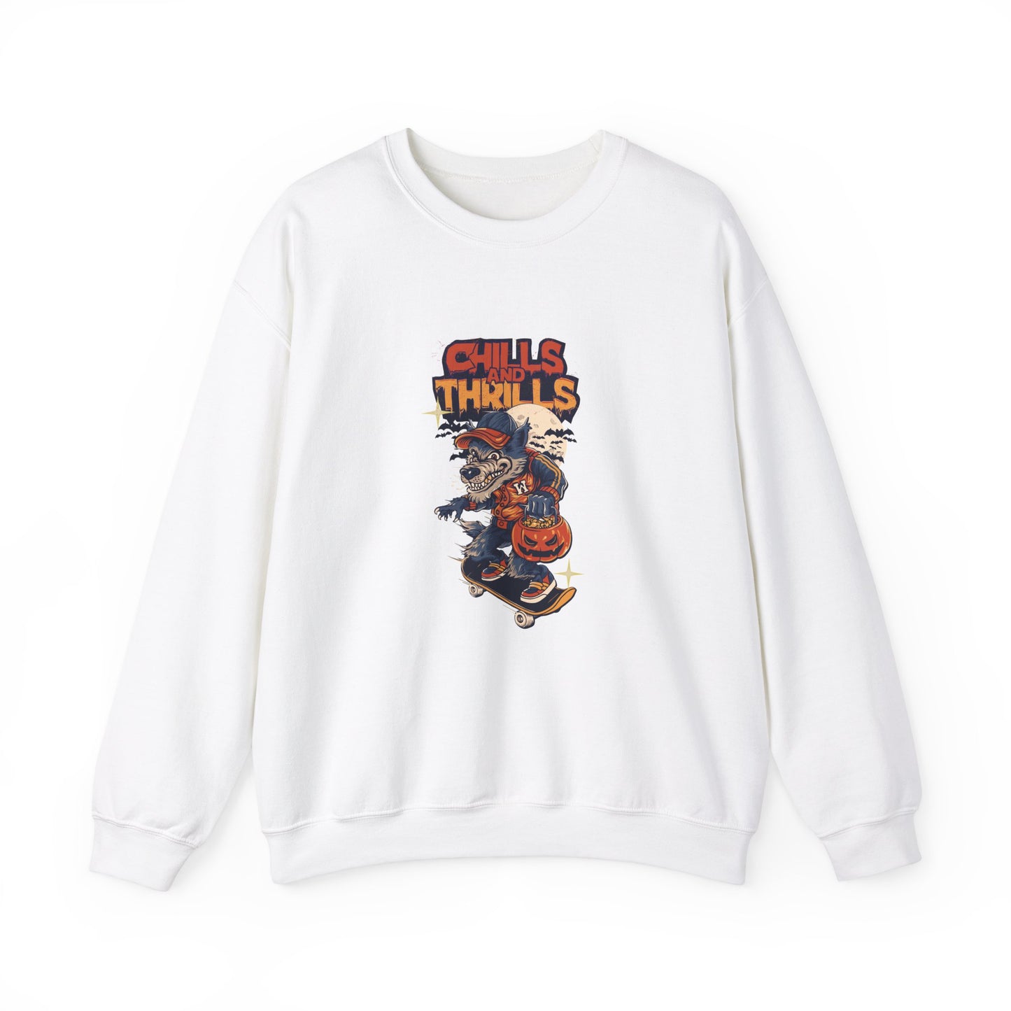 Chills & Thrills - Unisex Heavy Blend™ Crewneck Sweatshirt