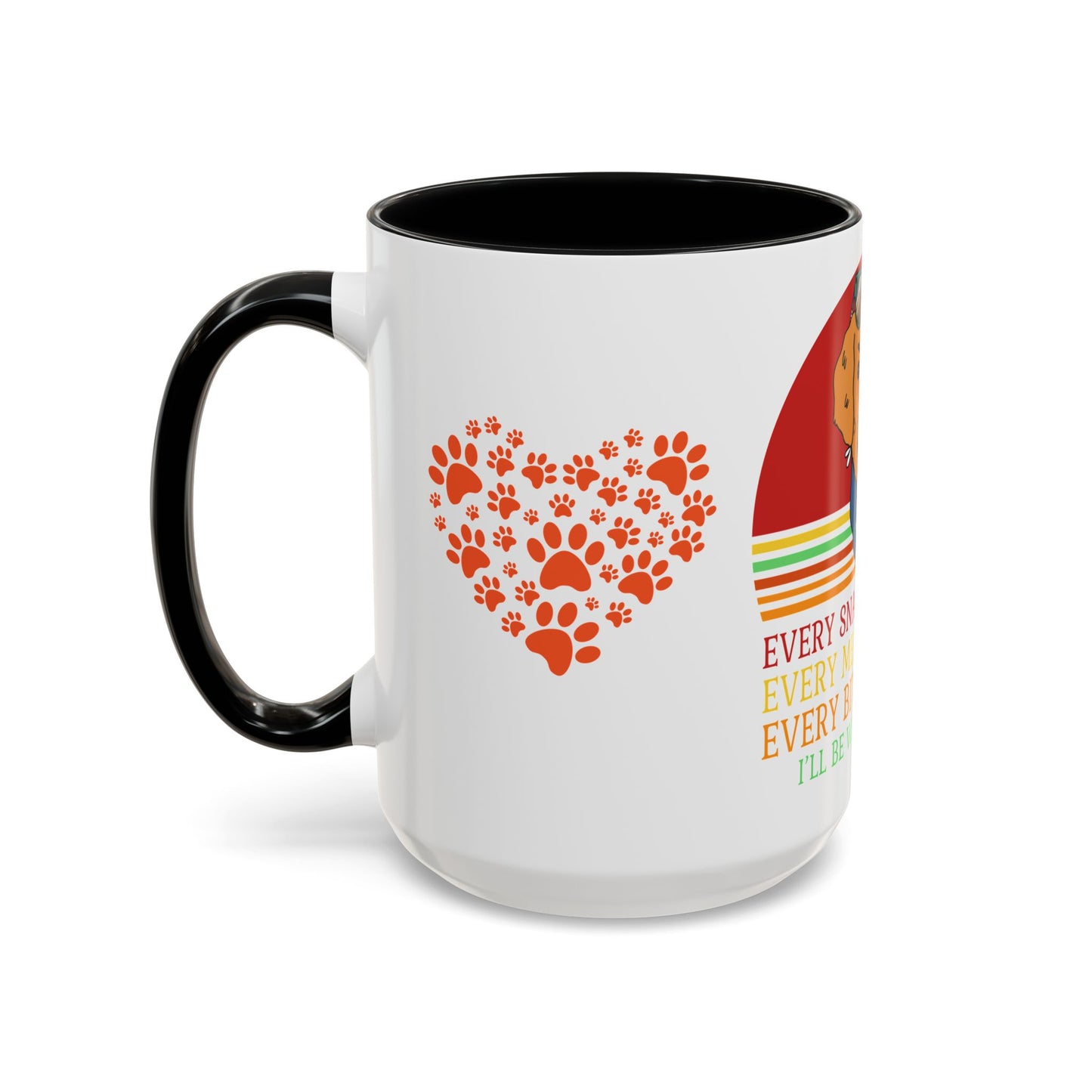 I'll be Watching You - Accent Coffee Mug (11, 15oz)