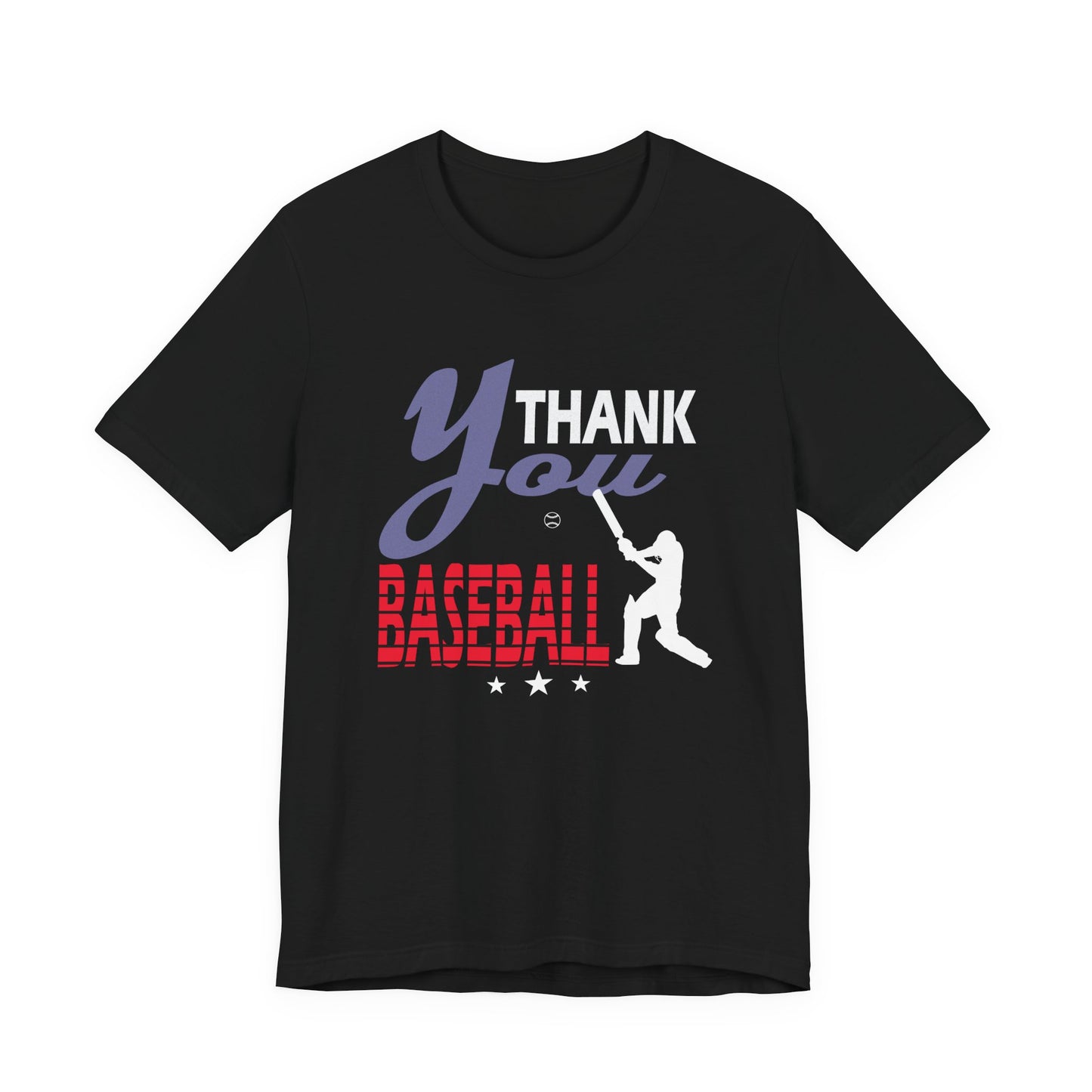 Thank You Baseball - Unisex Jersey Short Sleeve Tee - 13906