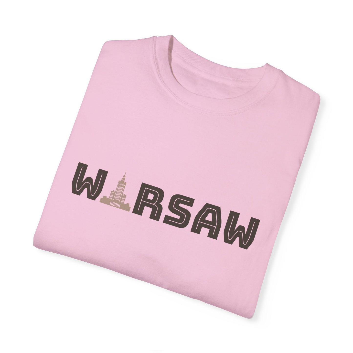 Warsaw City Graphic Unisex T-Shirt – Perfect for Travelers and Locals - 12141