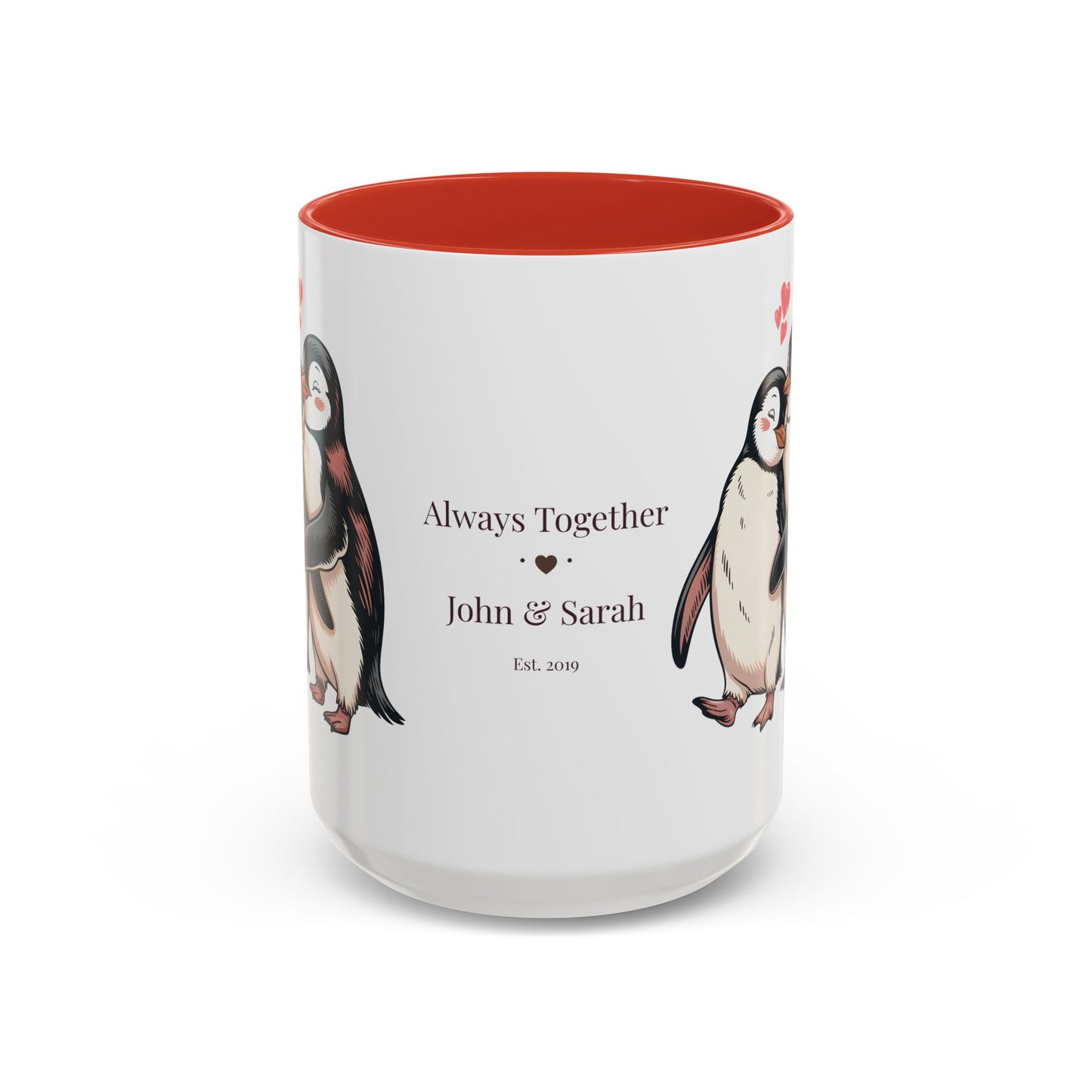 Love You More – Personalized Valentine’s Coffee Mug | Custom Romantic Gift —  (11/15 oz) - 14743