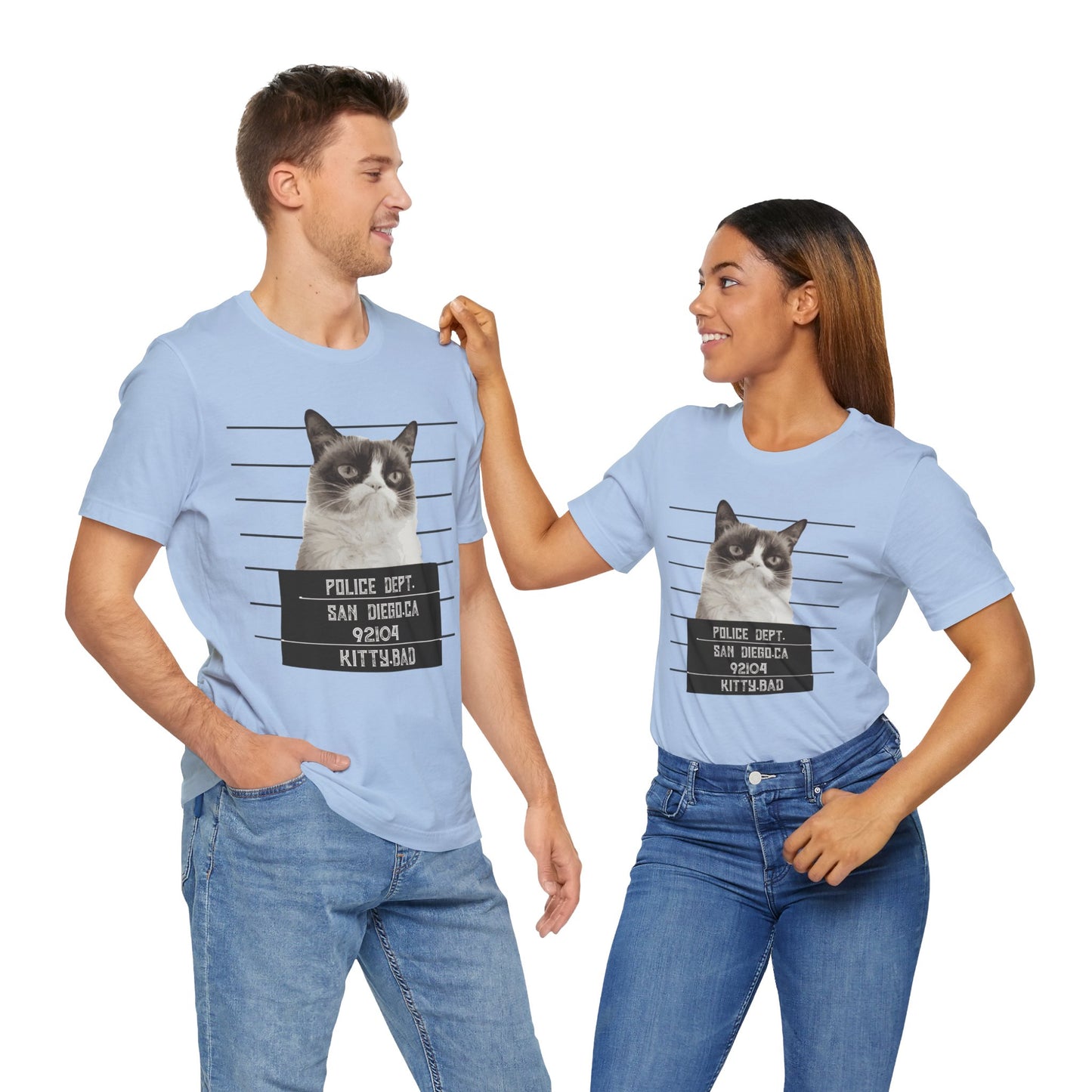 Oops, I Cat It Again - Unisex Jersey Short Sleeve Tee