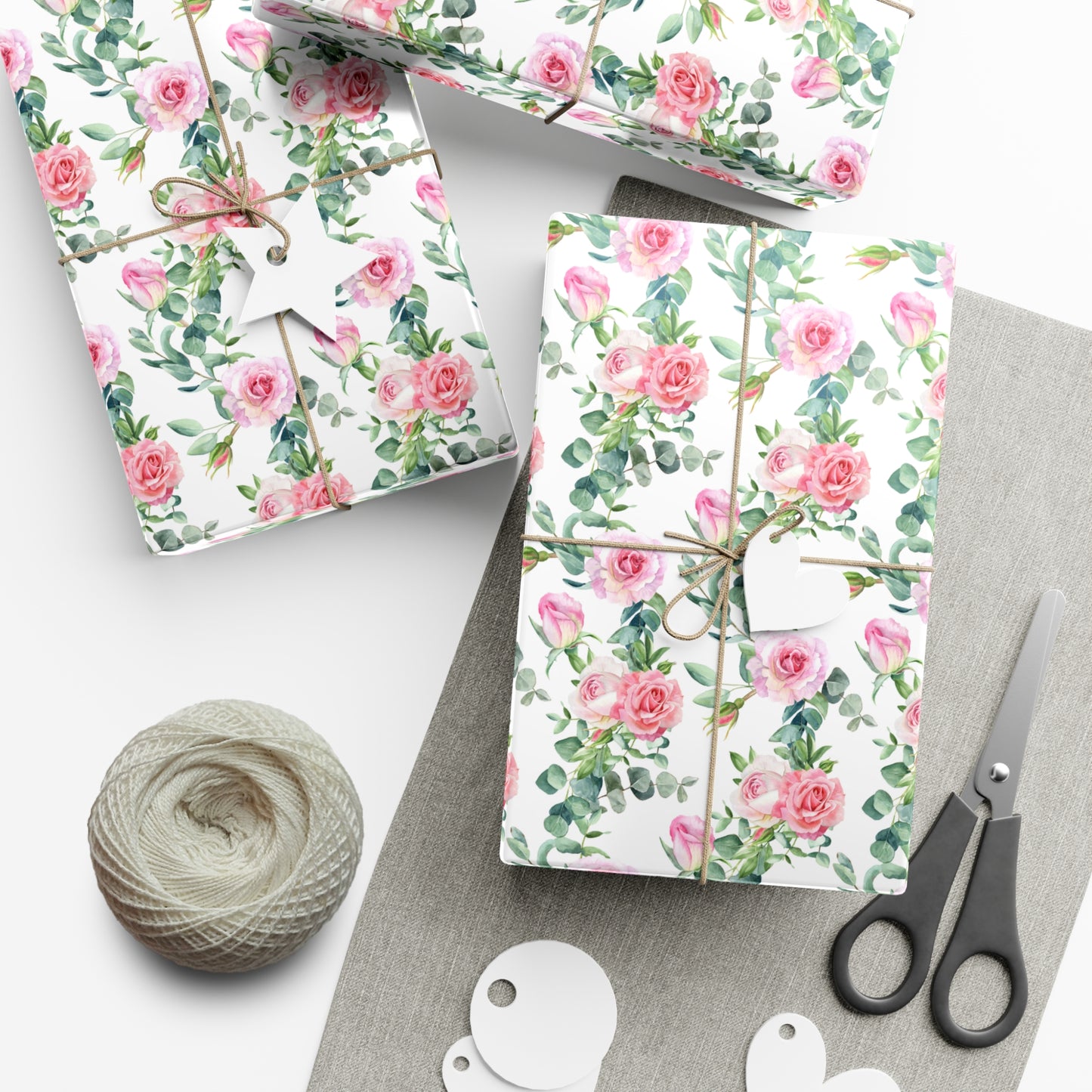 Pink Roses - Gift Wrap Papers - 10323