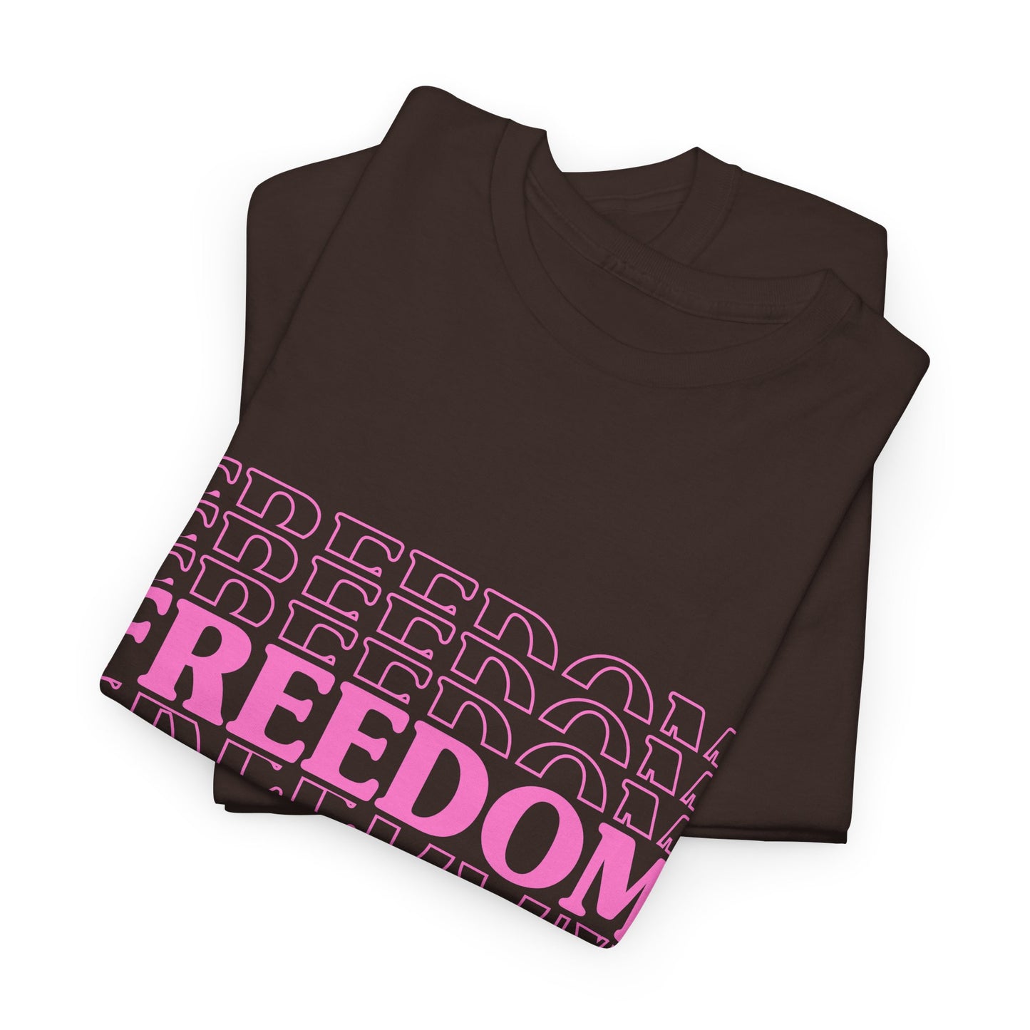 Bold Freedom Graphic Tee, Unisex Heavy Cotton Shirt, Casual Wear, Gift for Freedom Lovers, Statement T-Shirt, Everyday Essentials - 13518