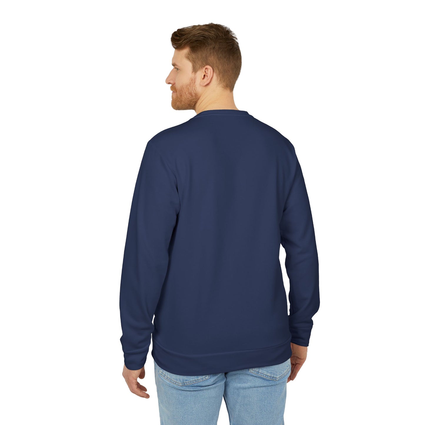 Camping: Social Distance - Adidas Unisex Fleece Crewneck Sweatshirt - 10735