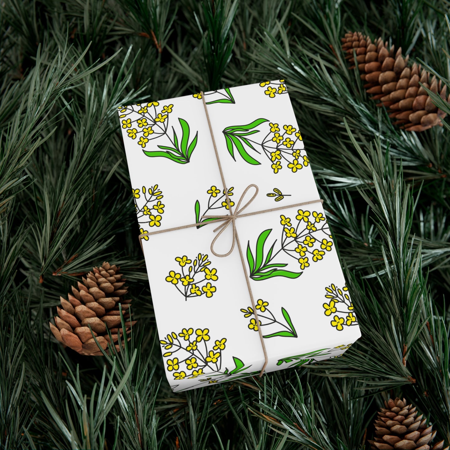 Yellow Flowers - Gift Wrap Papers - 20210