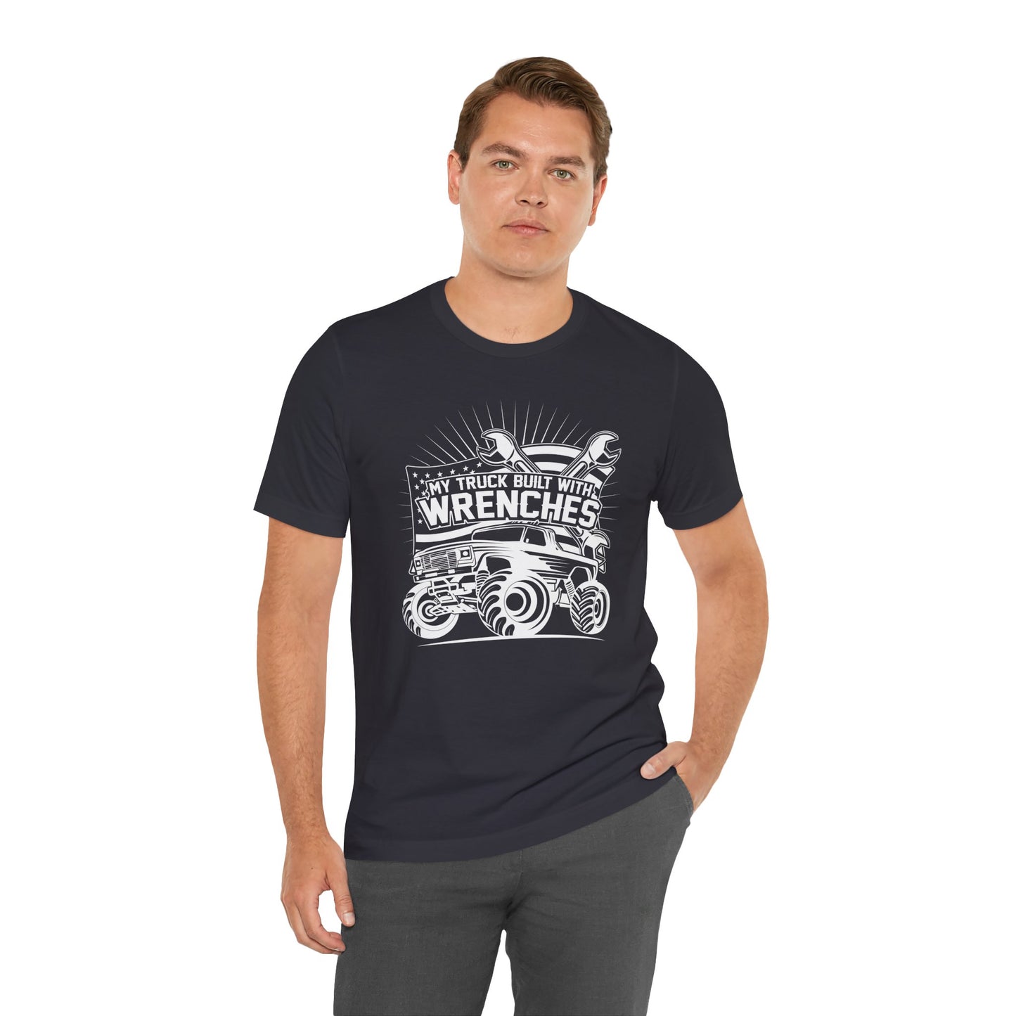 My Truck Built With Wrenches - Unisex Jersey Short Sleeve Tee - 12606