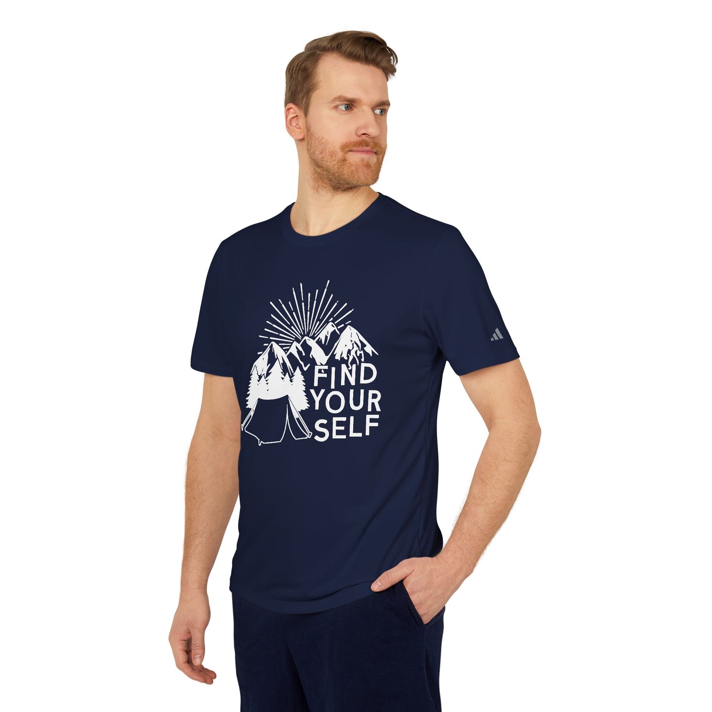 Camping: Find Yourself - Adidas Unisex Sport T-shirt