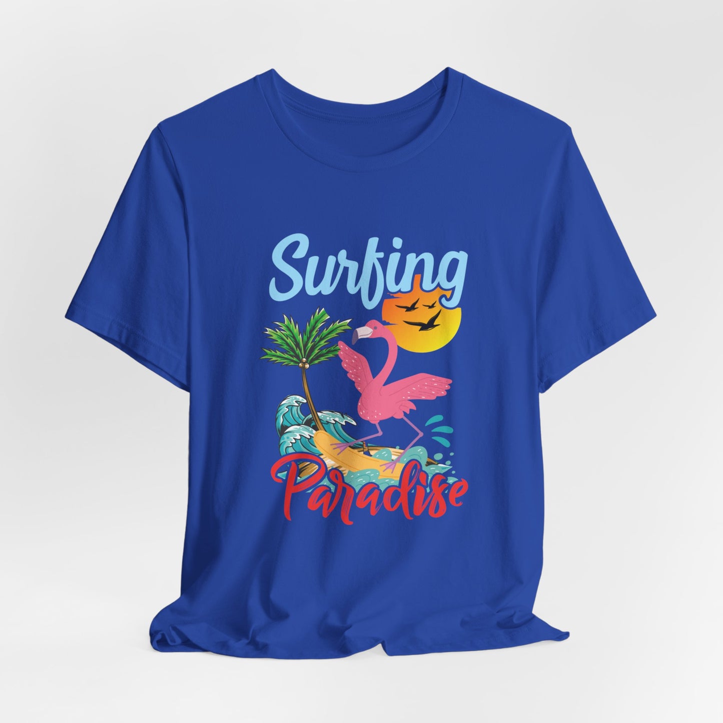 Surfing Paradise - Unisex Jersey Short Sleeve Tee