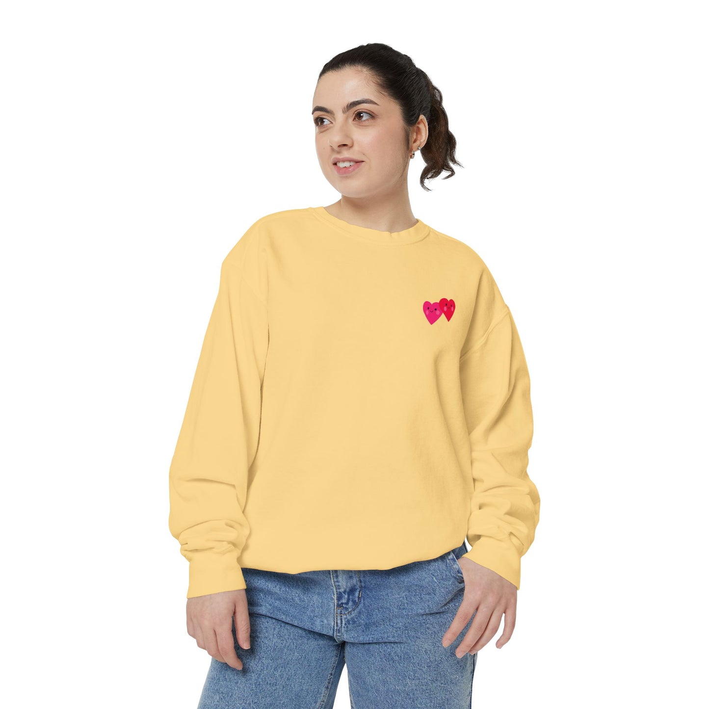 Happy Valentine's Day - Unisex Garment-Dyed Sweatshirt - 11426