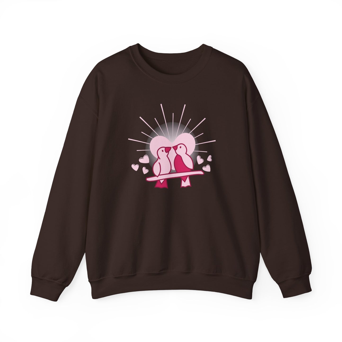 Birds In Love - Unisex Heavy Blend™ Crewneck Sweatshirt - 11555