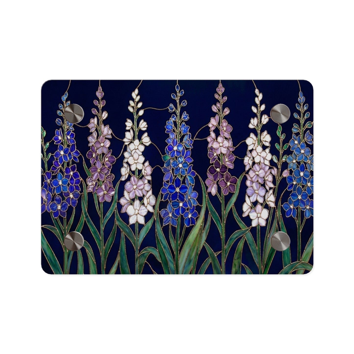 Larkspur Floral Acrylic Wall Art — 14605