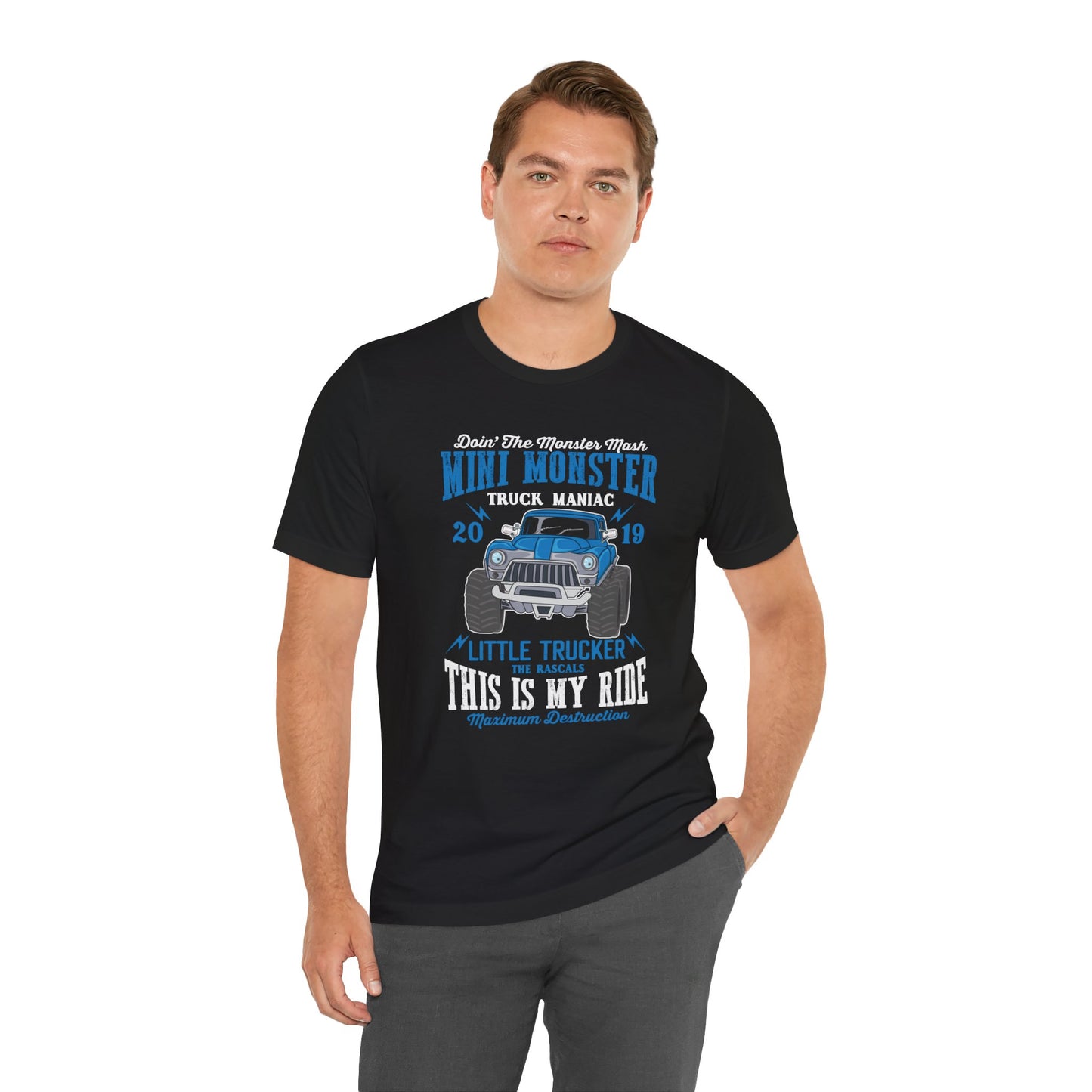 Mini Monster, Little Trucker, This is My Ride - Unisex Jersey Short Sleeve Tee