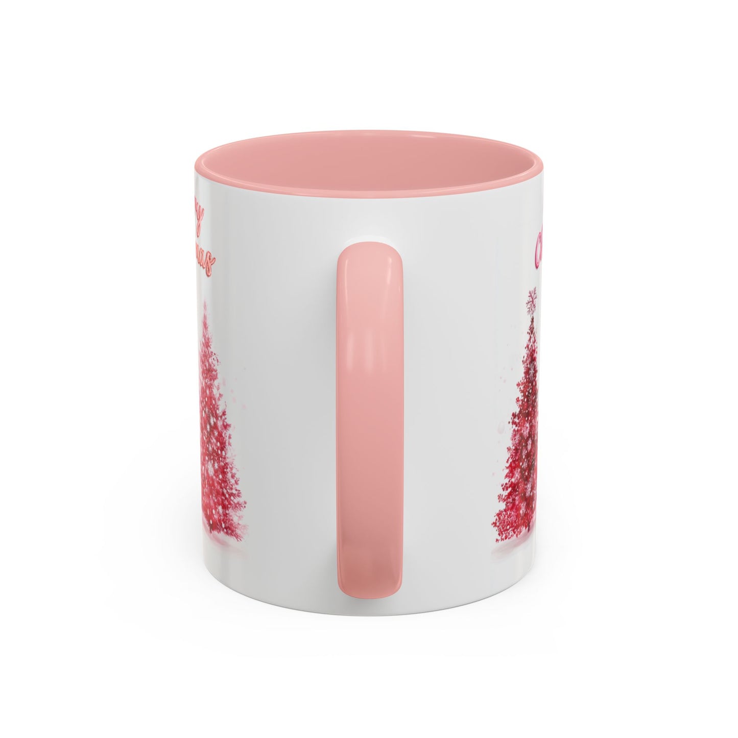 Pink Christmas - Accent Coffee Mug (11, 15oz)