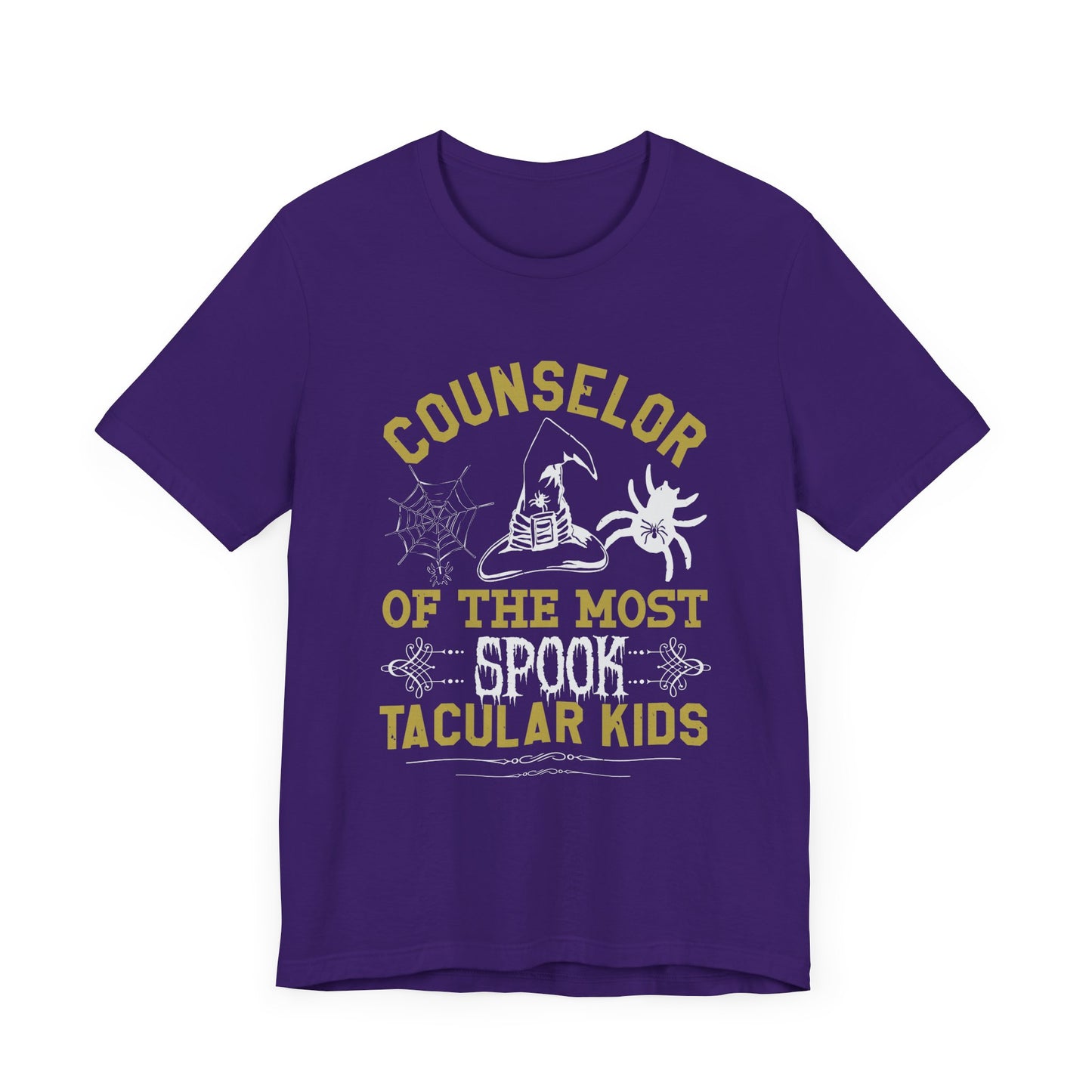 Halloween: counselor of the Most Spook-Tacular Kids - Unisex Jersey Short Sleeve Tee - 12385
