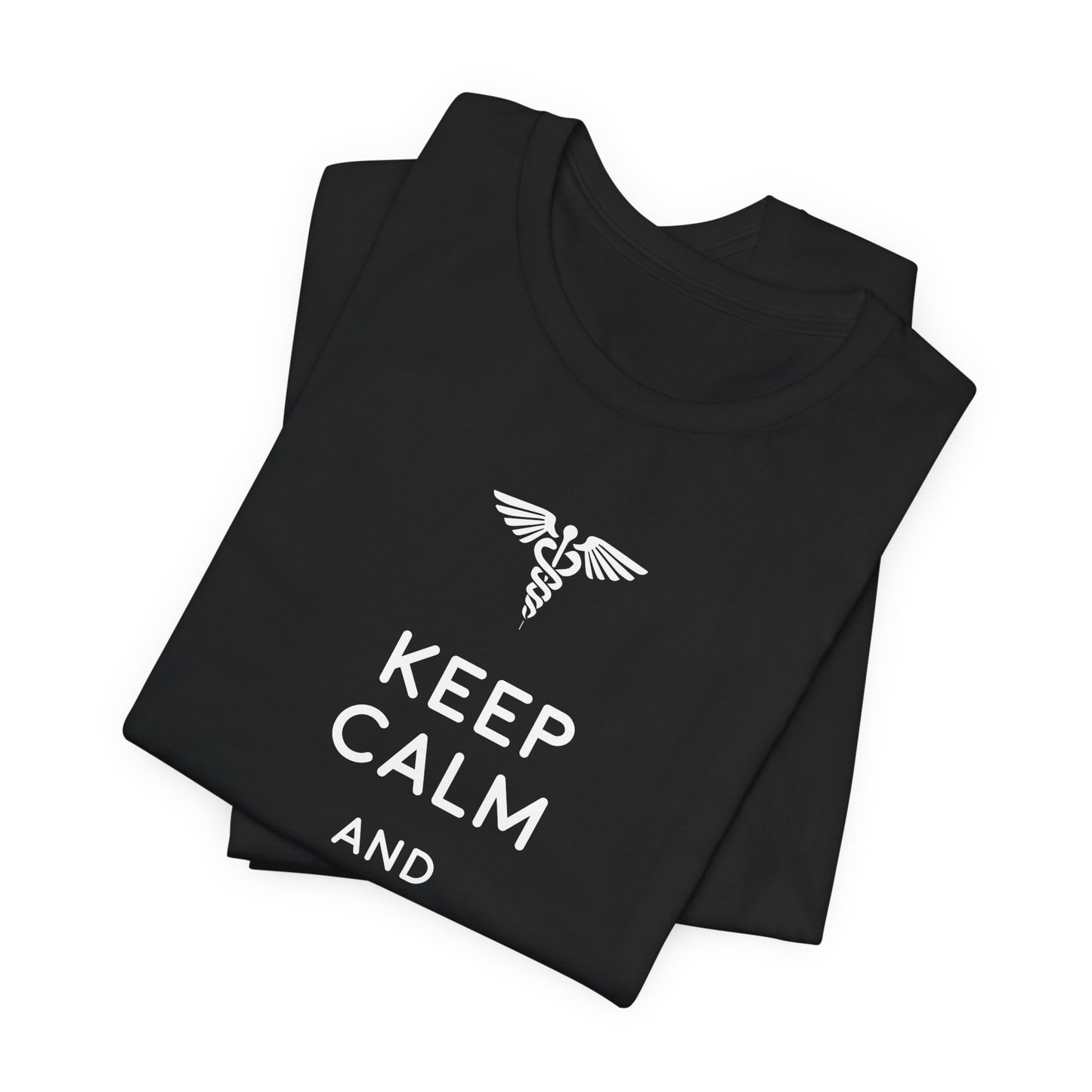 Doctor:  Keep Calm & Call An Airforce Doctor - Unisex Jersey Short Sleeve Tee - 13795
