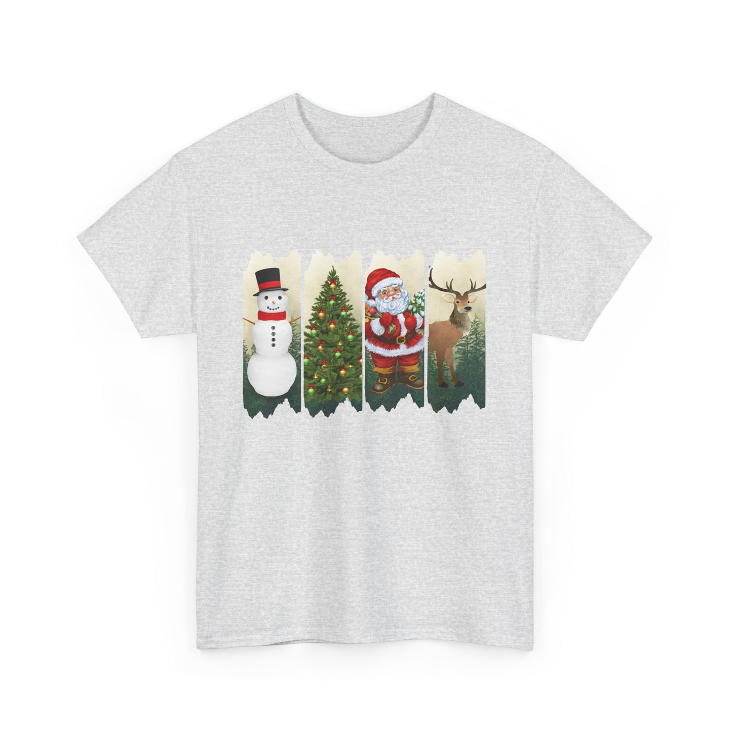 Merry Christmas - Unisex Heavy Cotton Tee - 10084