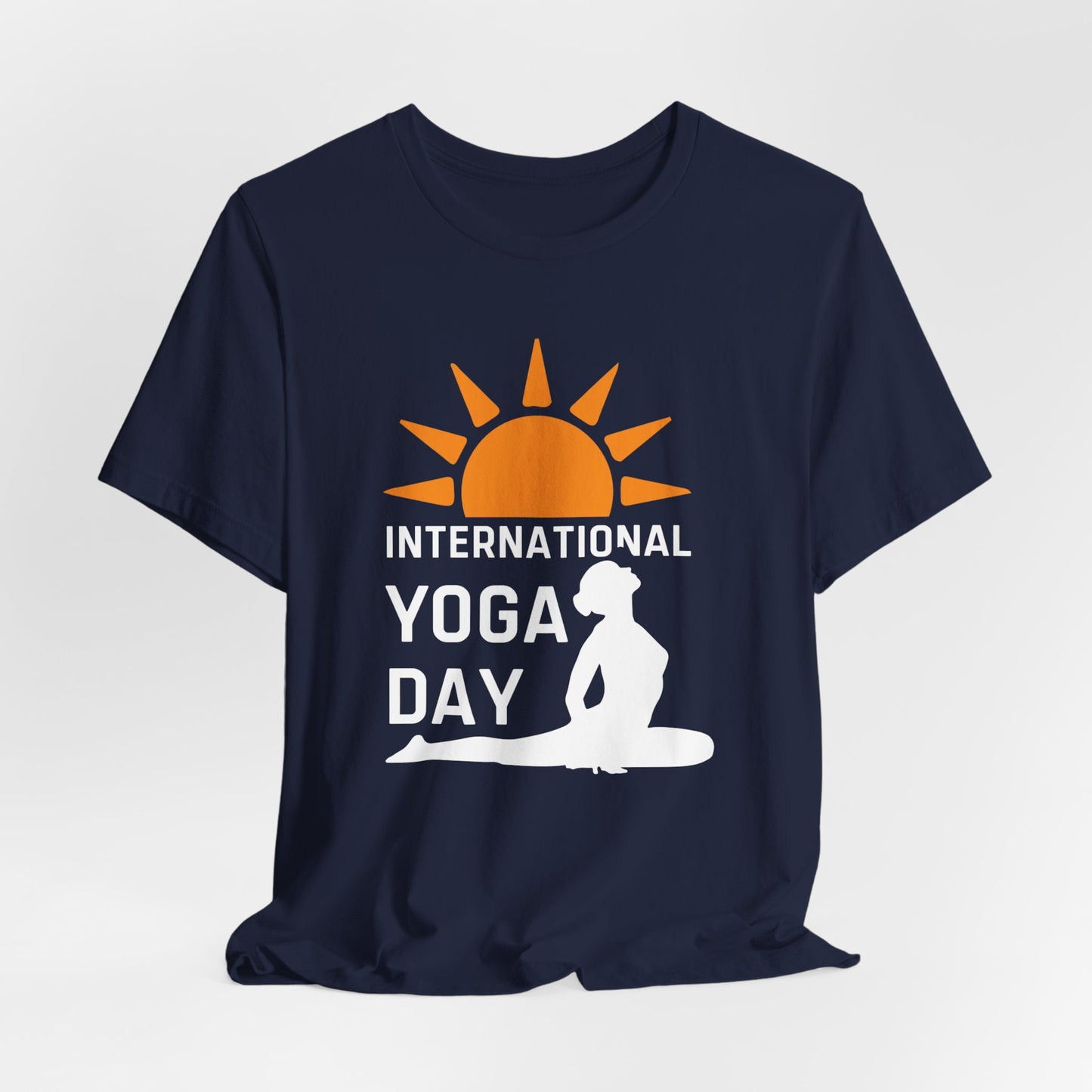 International Day Of Yoga - Unisex Jersey Short Sleeve Tee