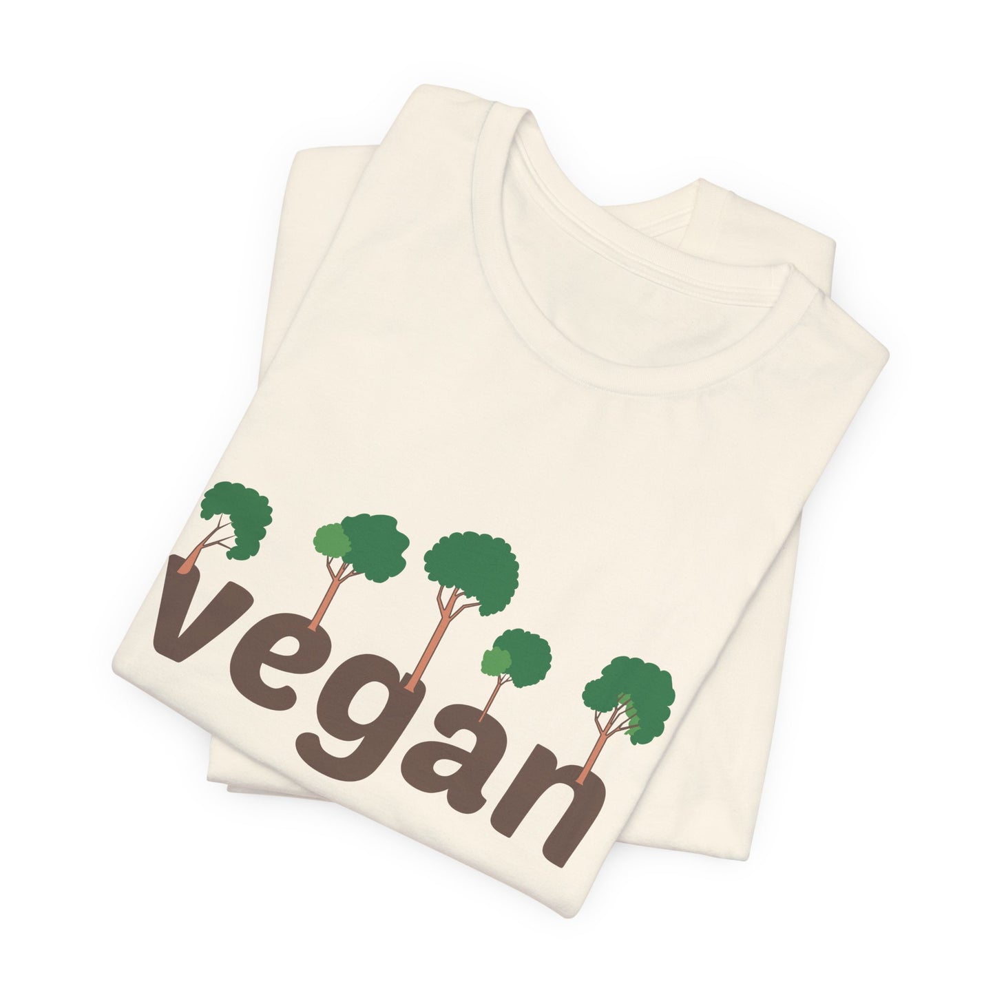 Vegan - Unisex Jersey Short Sleeve Tee